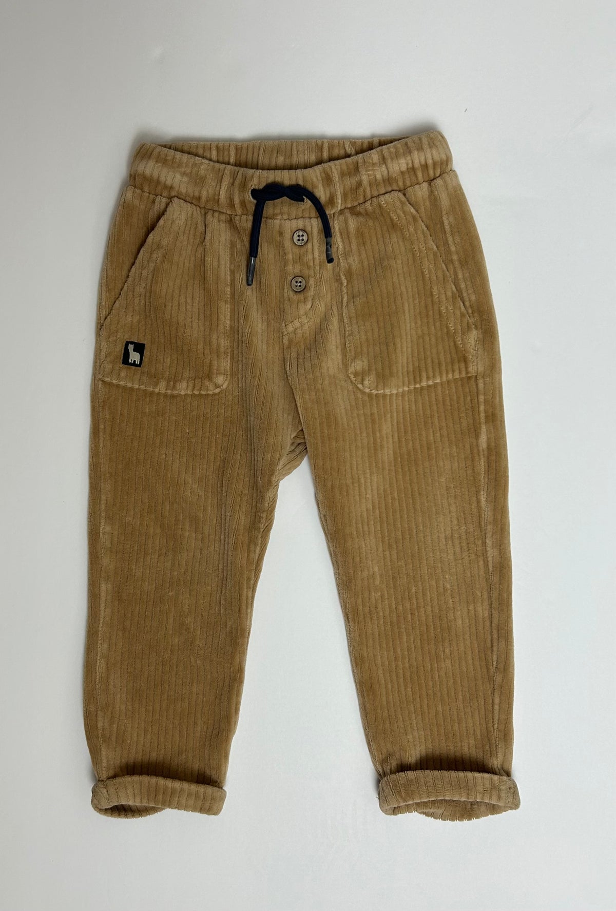 Mayoral Tan Velour Pants 18M