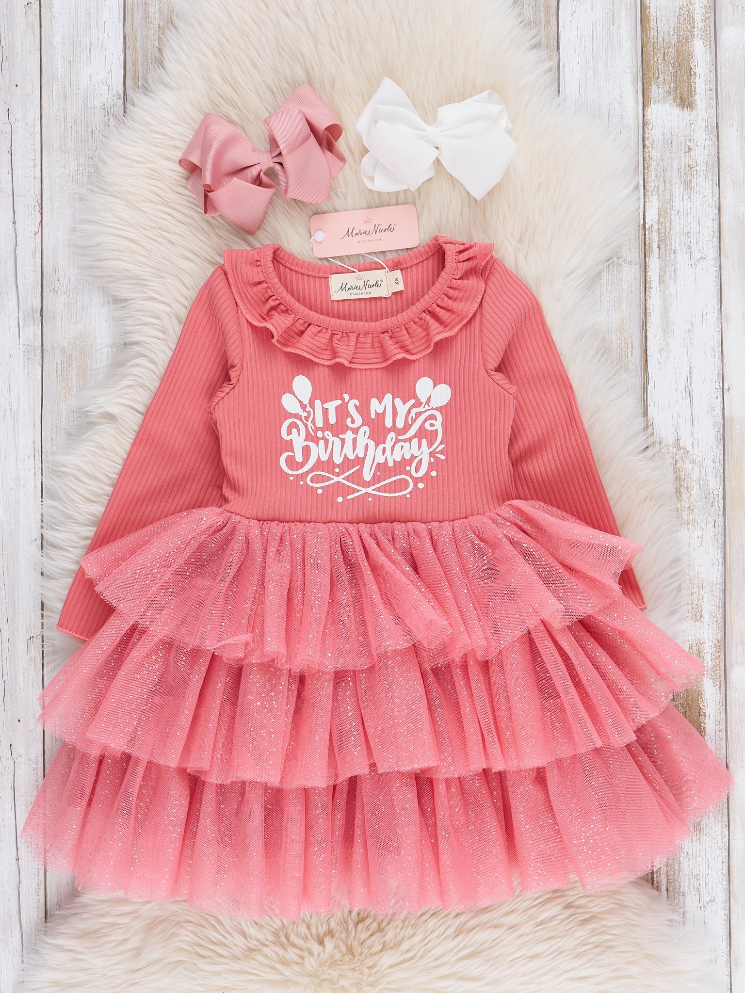 blush pink birthday dress Tiered Tulle – KDJ Kids 3.13®¶?D? This stunning dress is Size:US 24W Flare Dress Vince Camuto