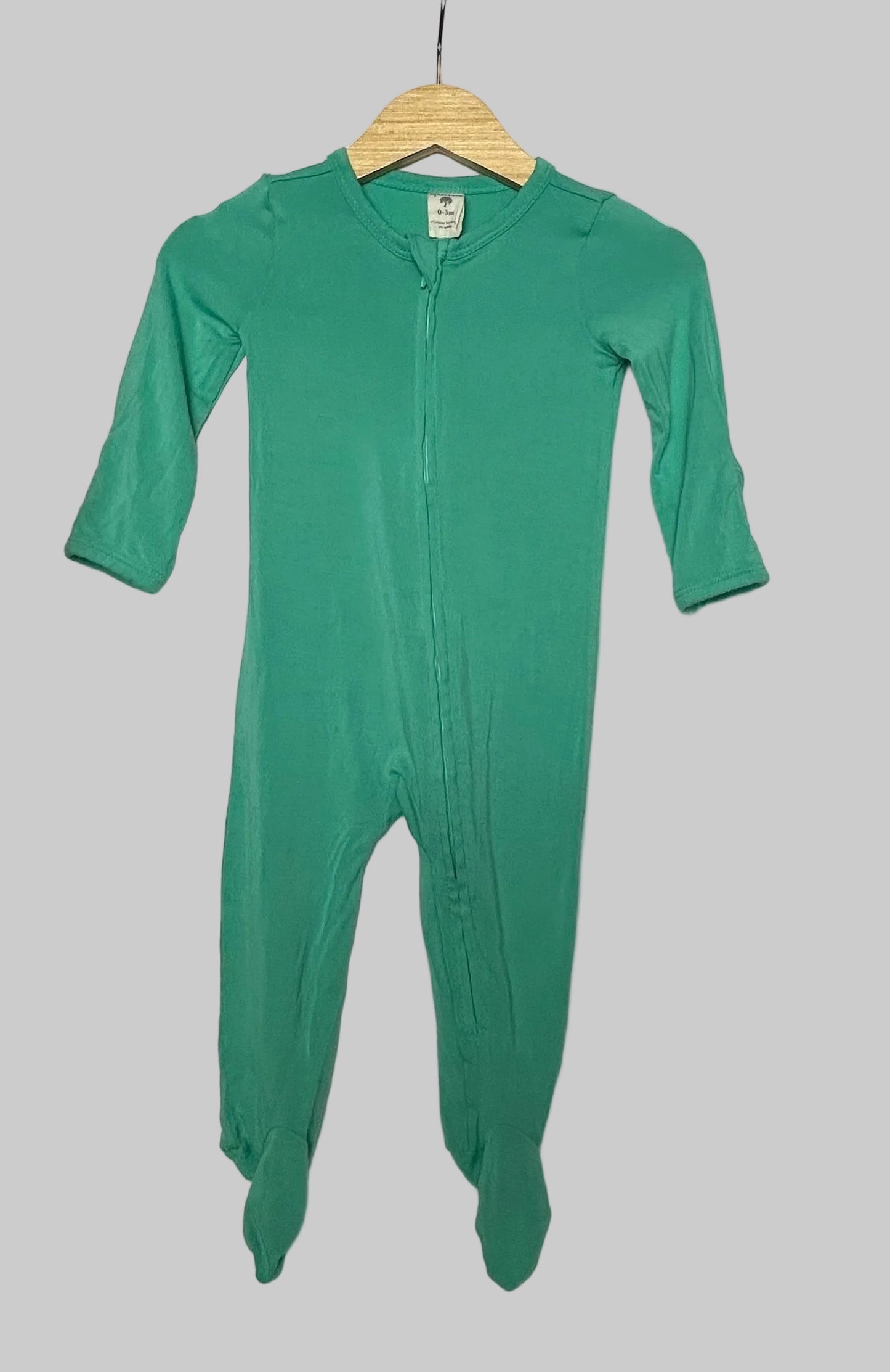 Kate Quinn Green Footed Zippy 0-3M