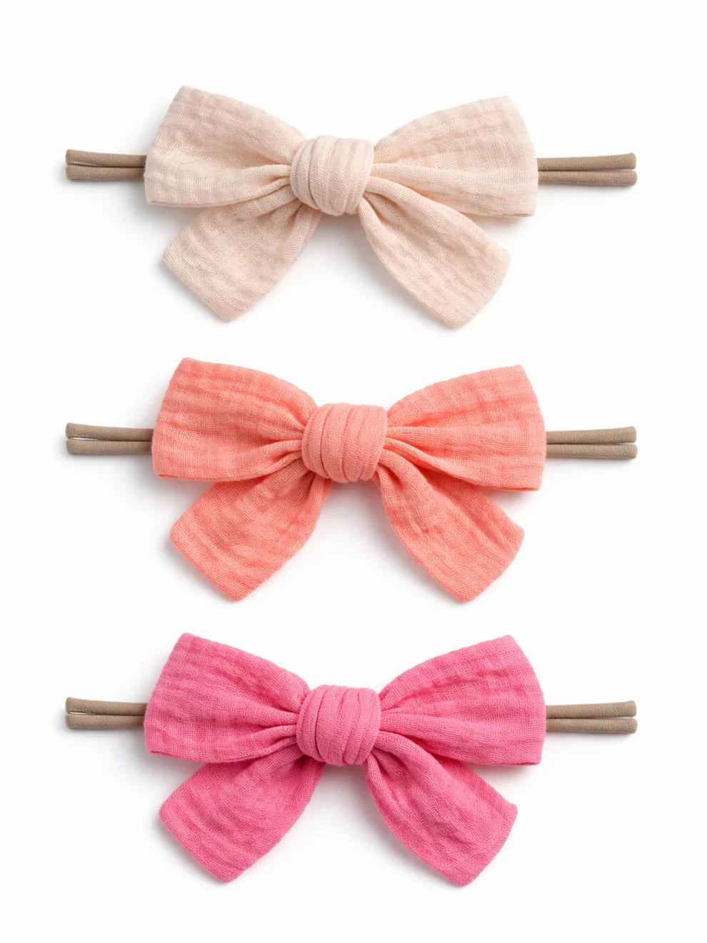 3-Pack Nylon Bows, Isla
