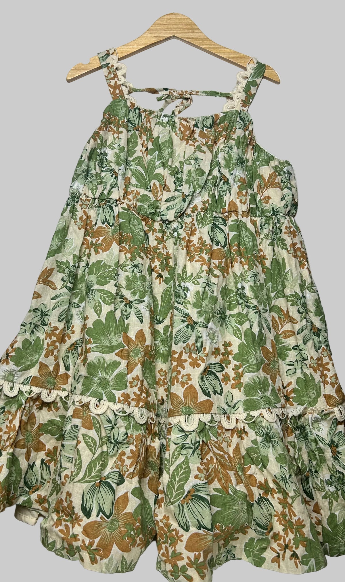 Joie Green Floral Dress 7