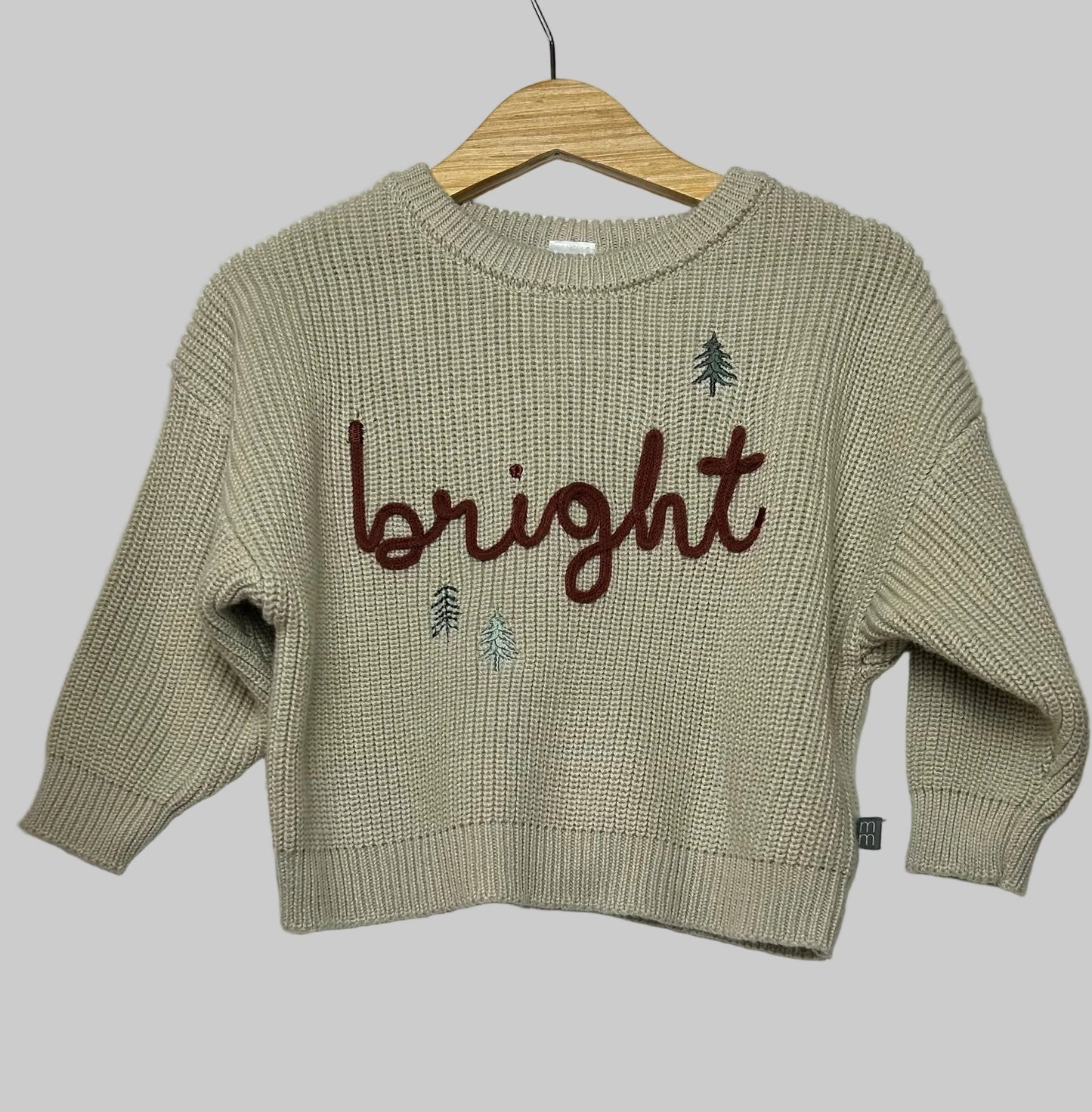 Modern Moment Cream Bright Sweater 18M