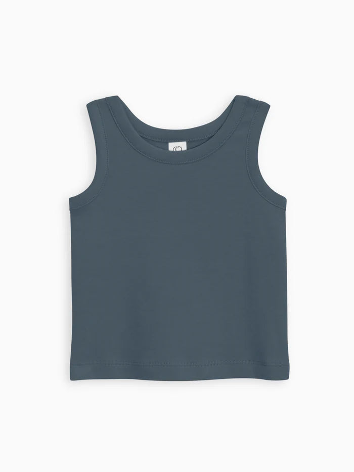 Organic Baby & Kids Leni Tank / Harbor