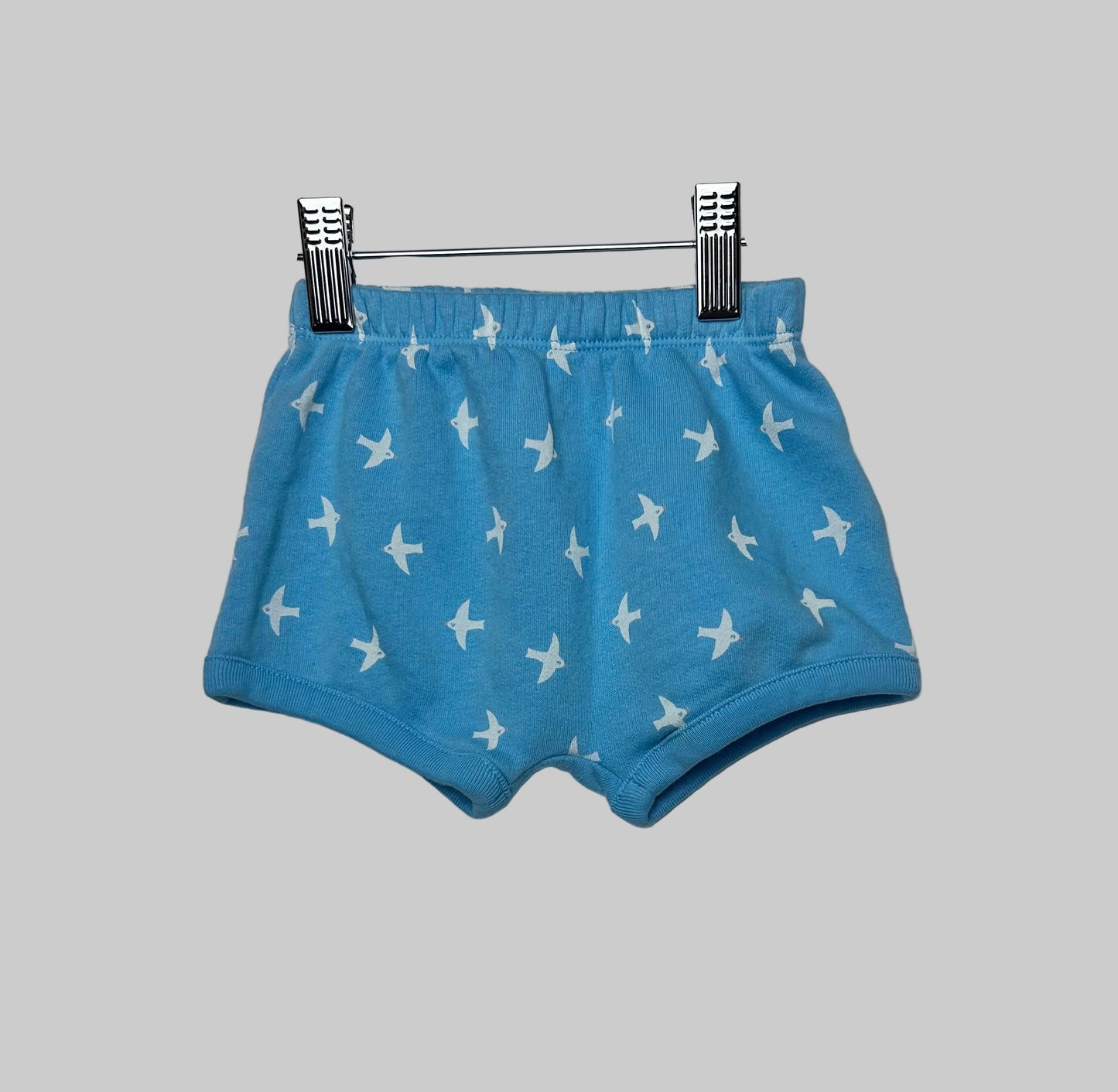 Baby Gap Blue Shorts with Birds 6-12M