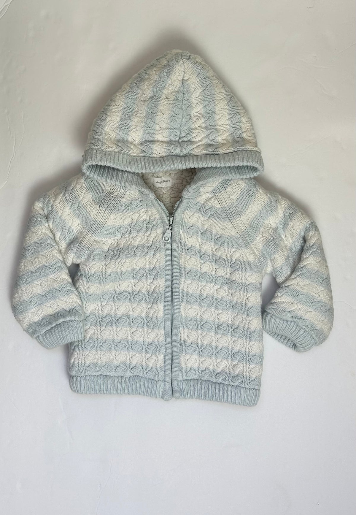 Angel Dear Lt Blue Jacket 6-12M