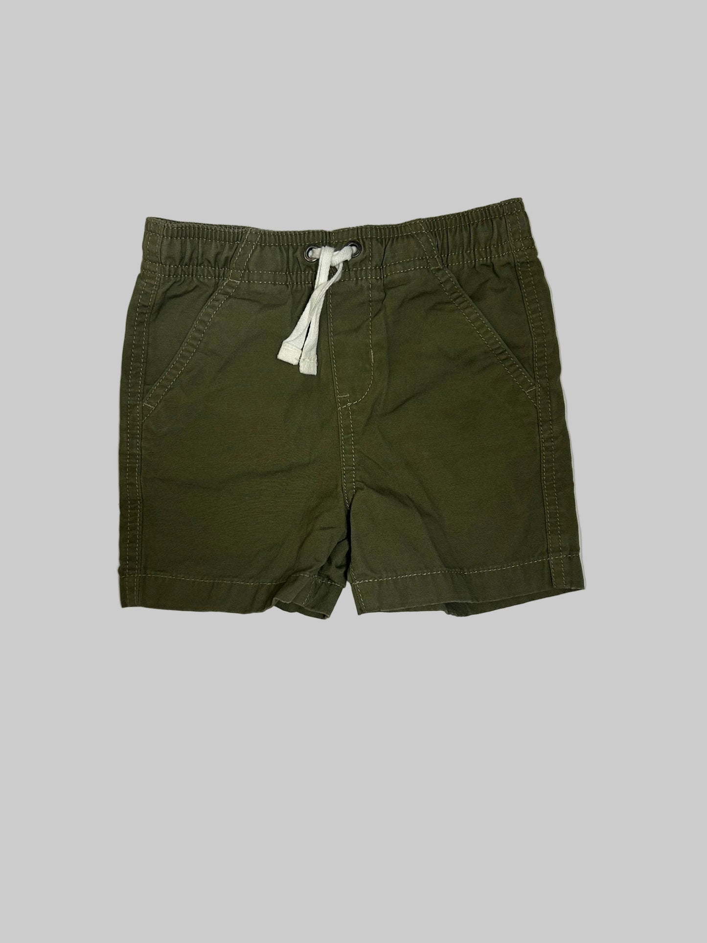 Hanna Andersson Khaki Green Shorts 2T