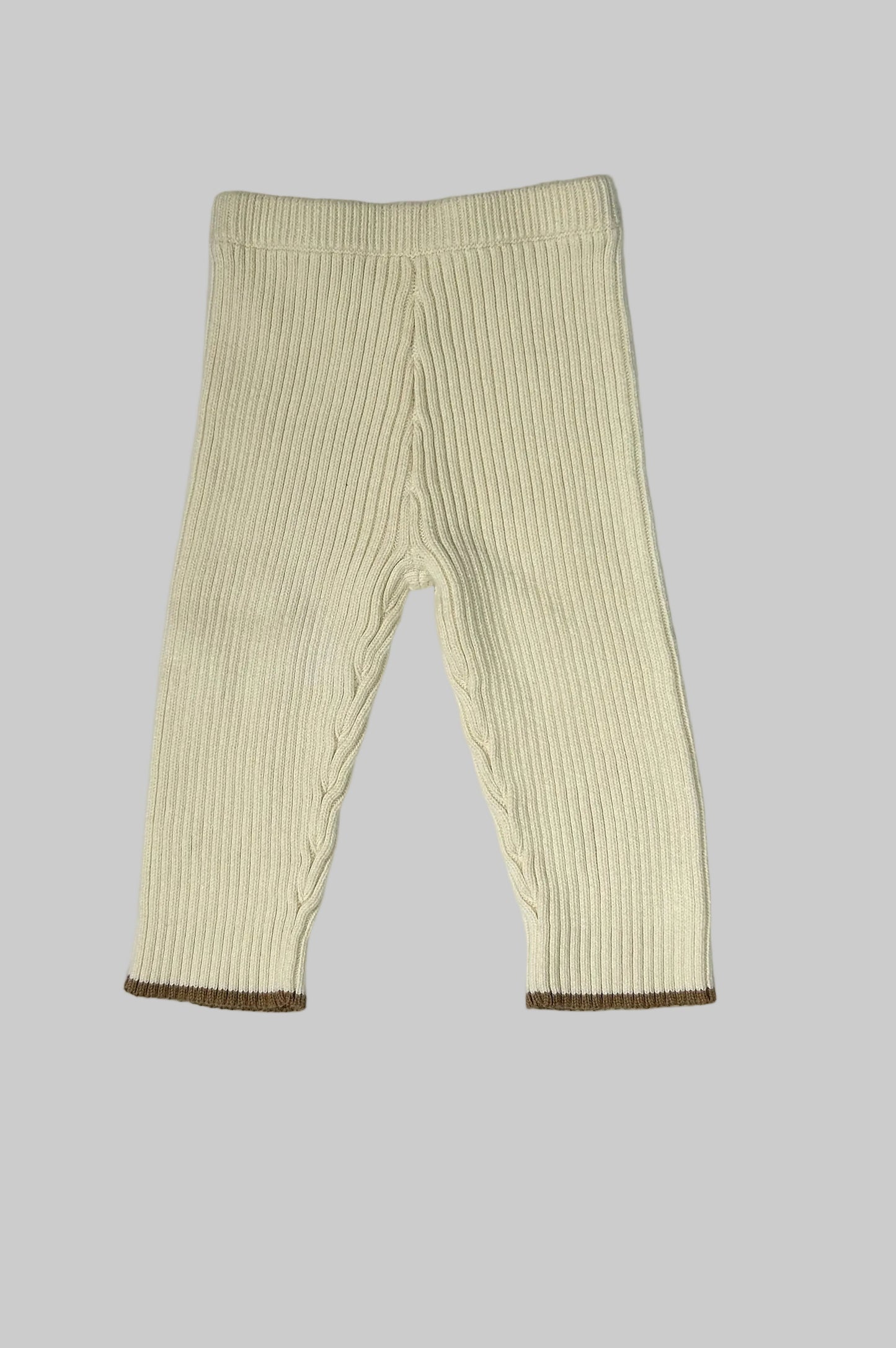 Baby Gap Cream Knit Pants 12-18M