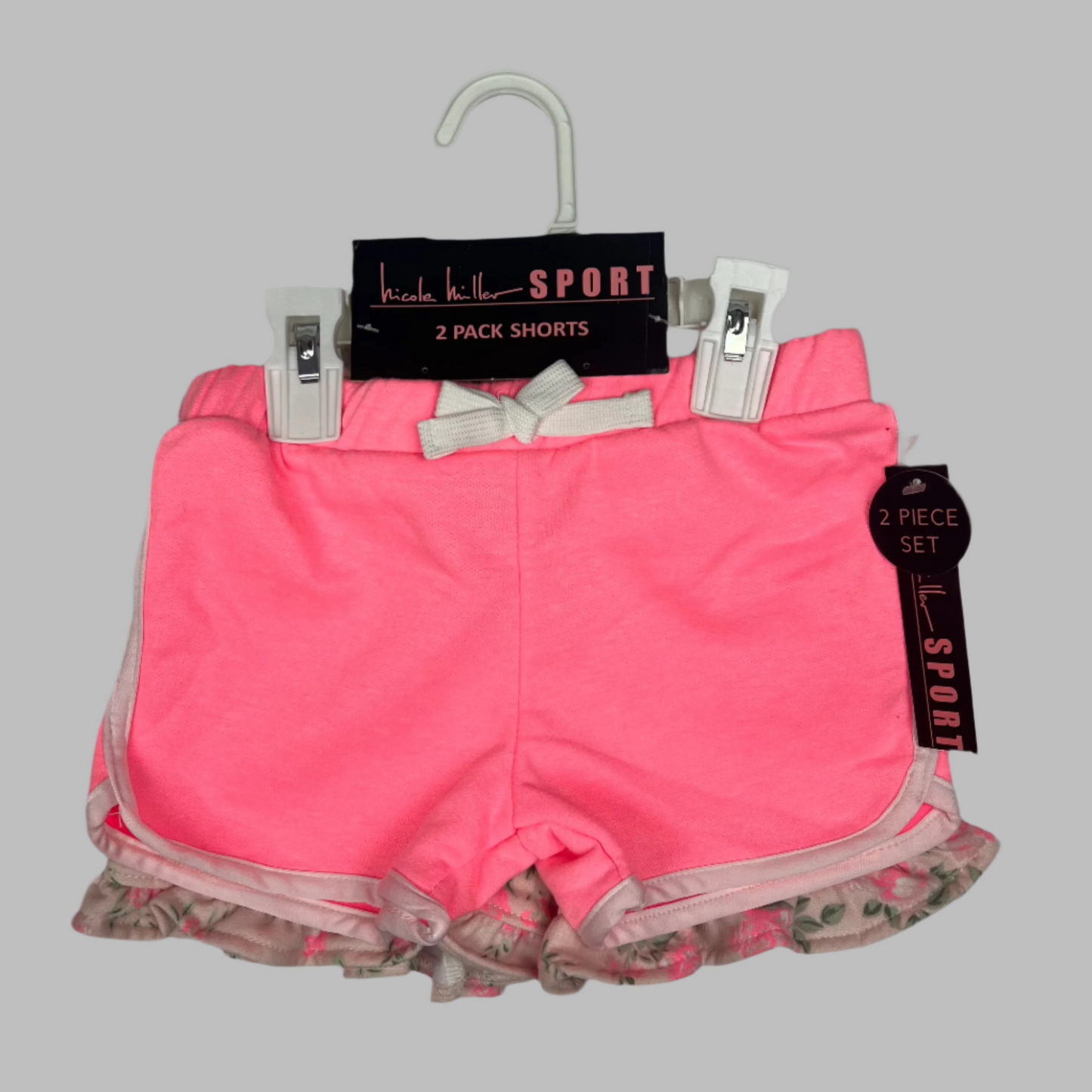 Nicole Miller 2 pack Shorts 3T
