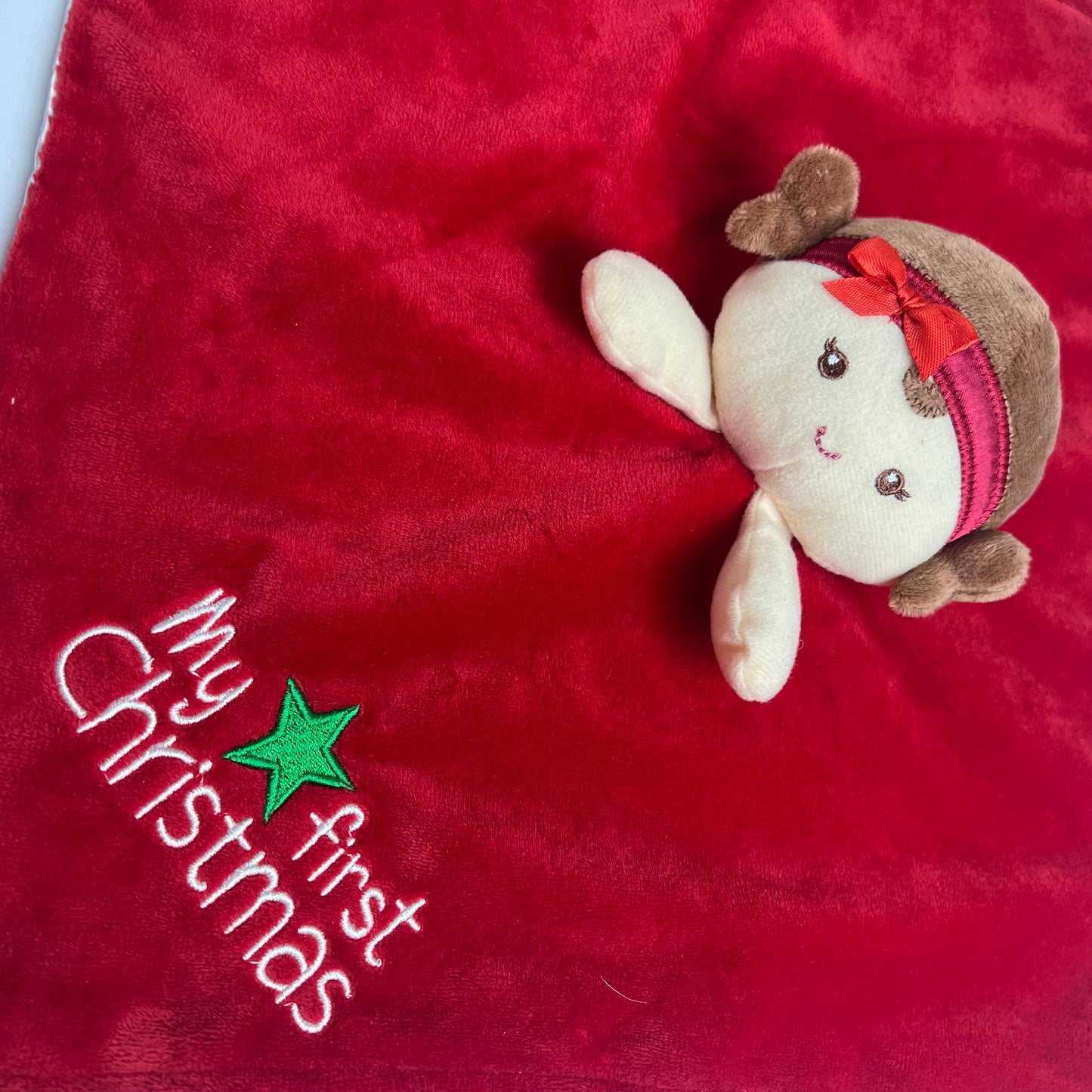 Little Me My First Christmas Doll Security Blankie