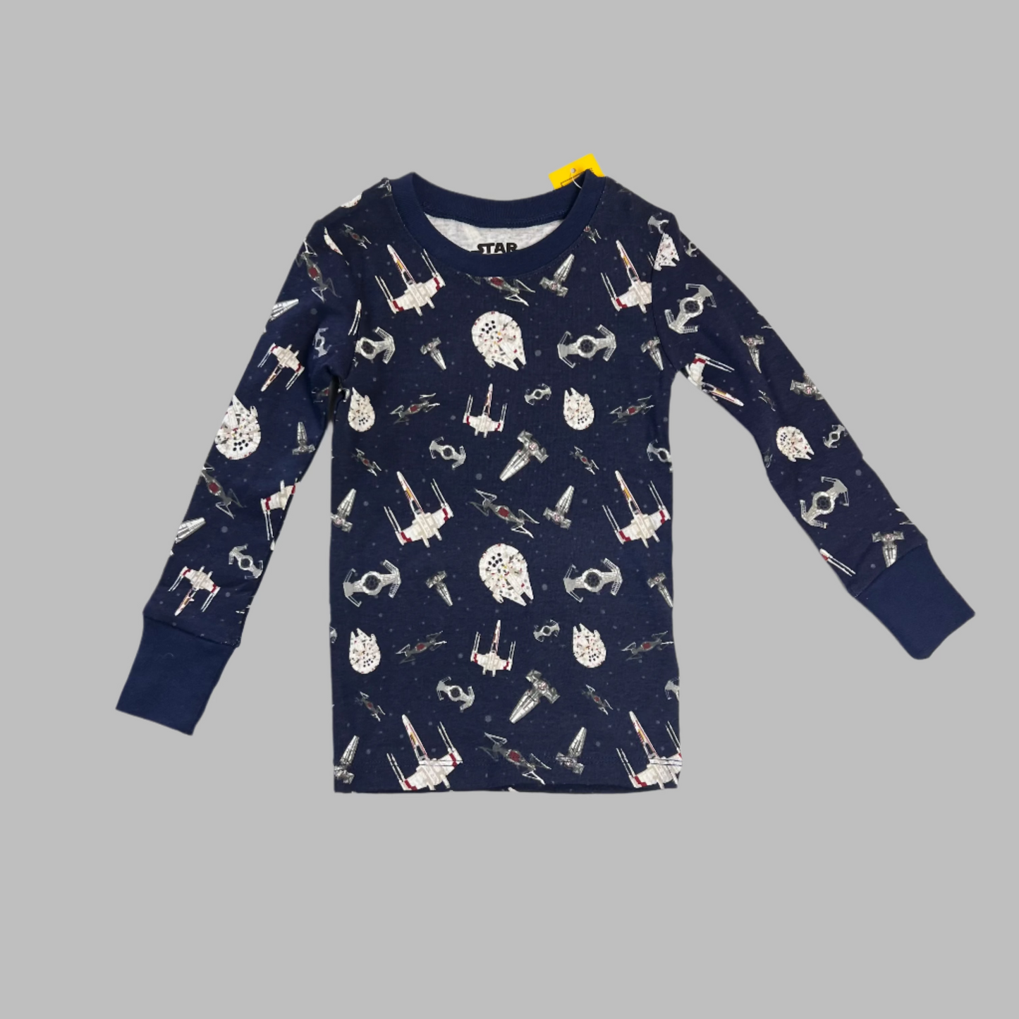 Star Wars LS Spotted Zebra Navy Shirt w/Tags 4T