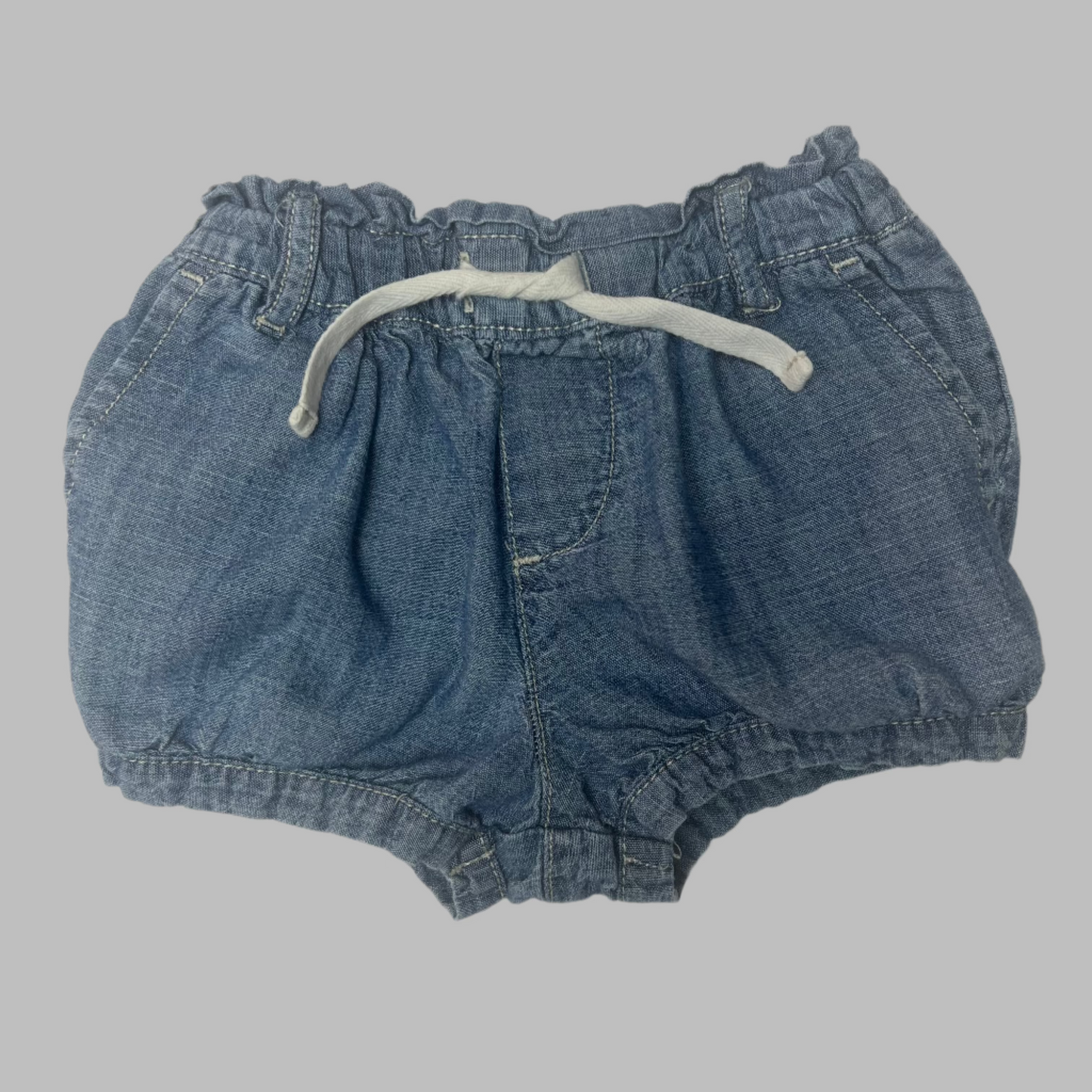 Baby Gap Chambray Bubble Shorts 2T