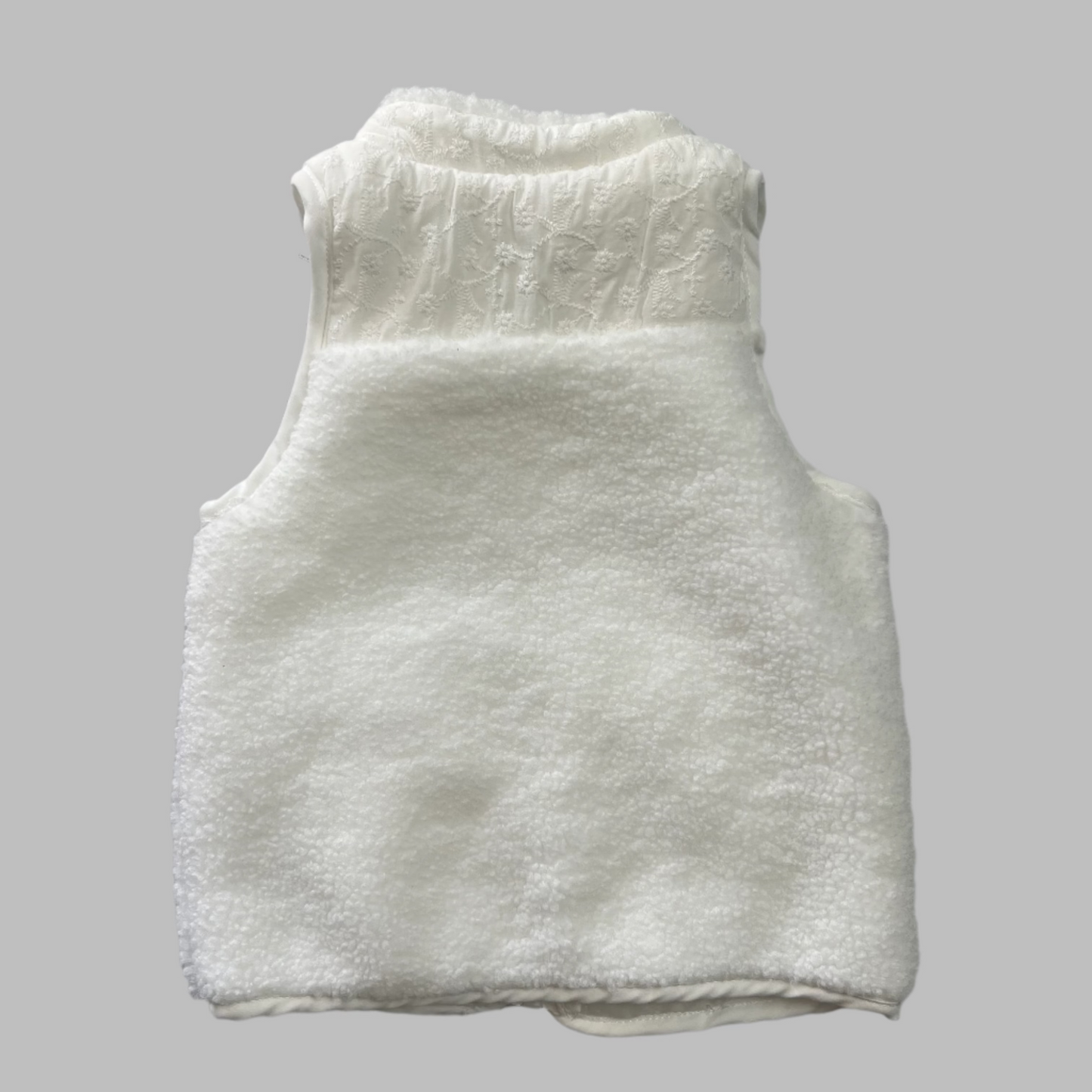Aspen Kids White Vest w/ Tags 18M