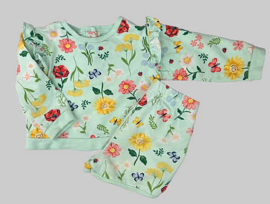 Little Me Floral Garden Set 24M