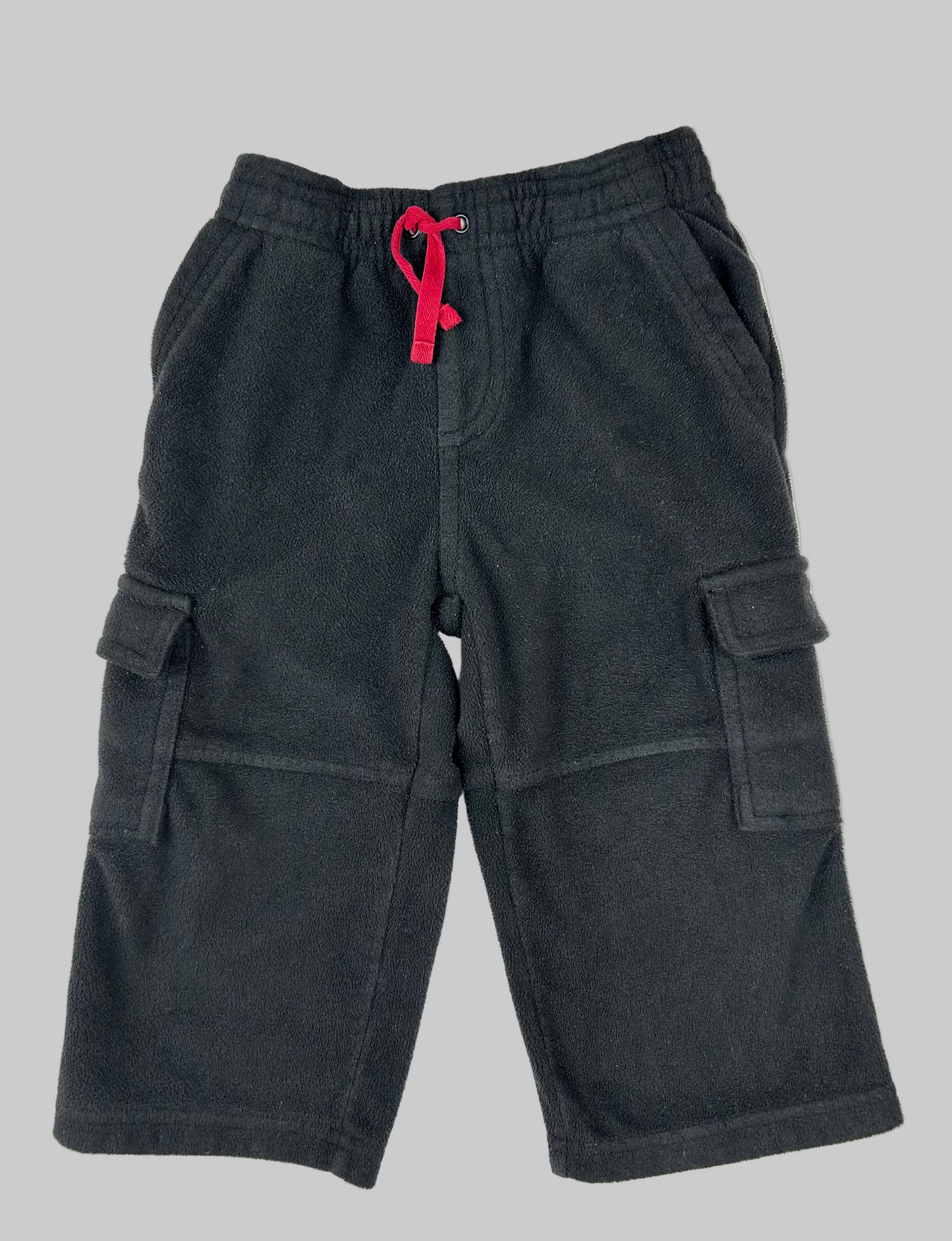Janie & Jack Black Fleece Joggers 18-24M