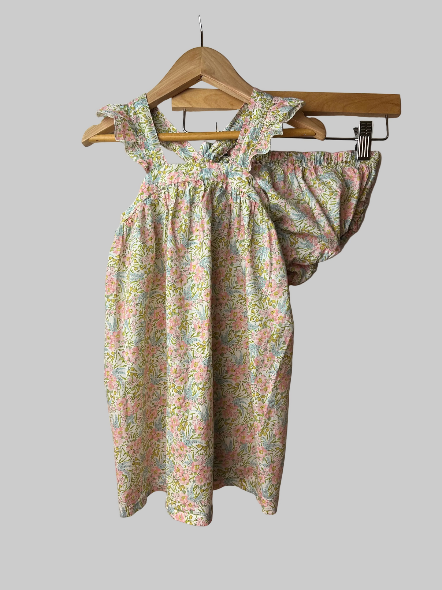 La Petit Collection Floral Dress w/Bloomer 3Y