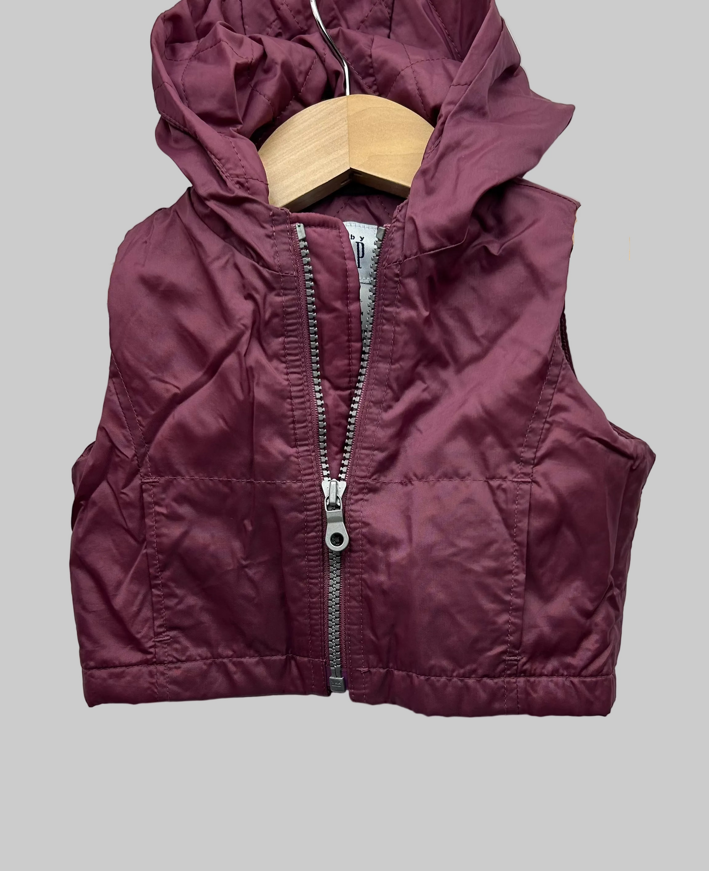 Baby Gap Mauve Vest 3-6M