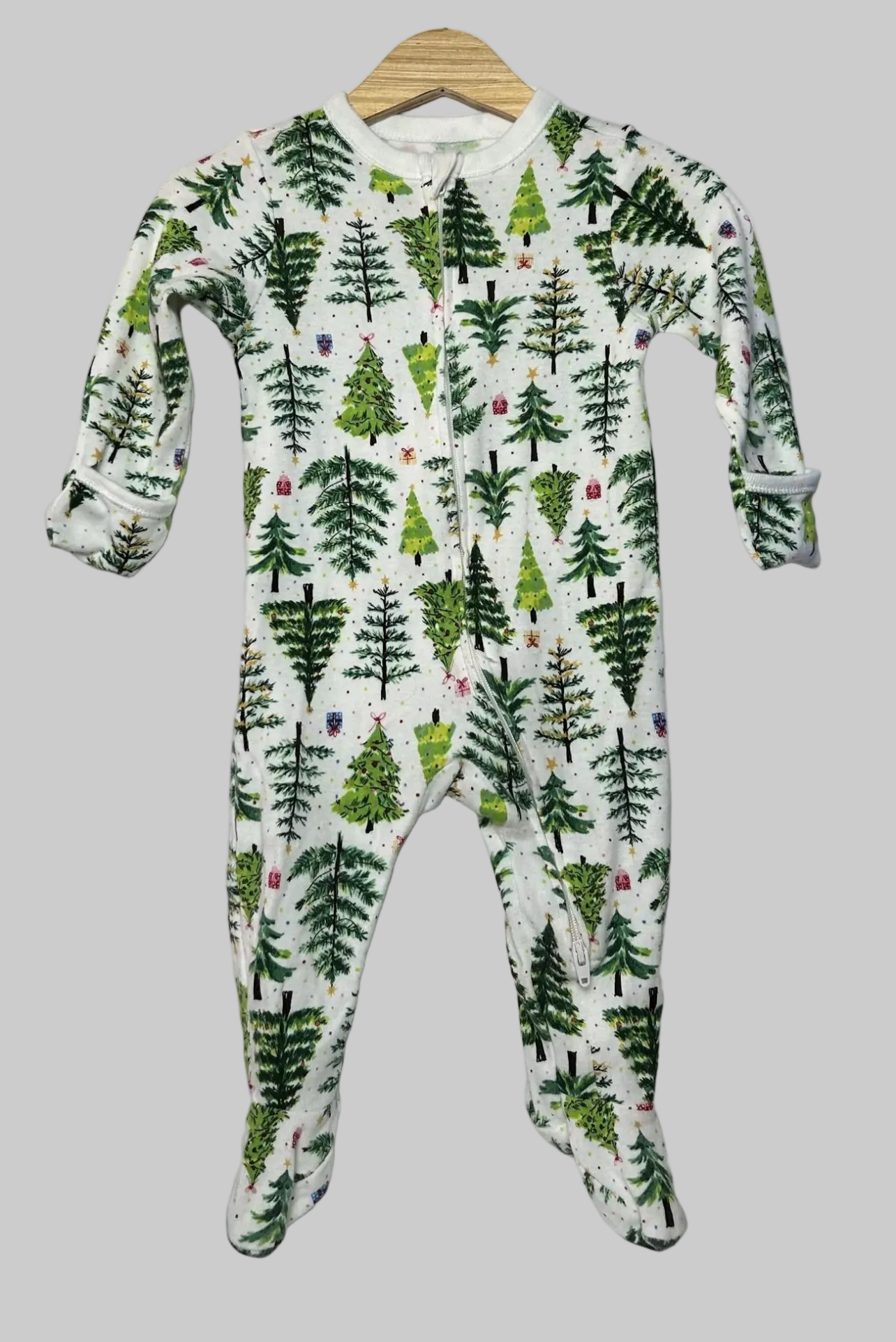 Old Navy Christmas Tree Footie 6-9M