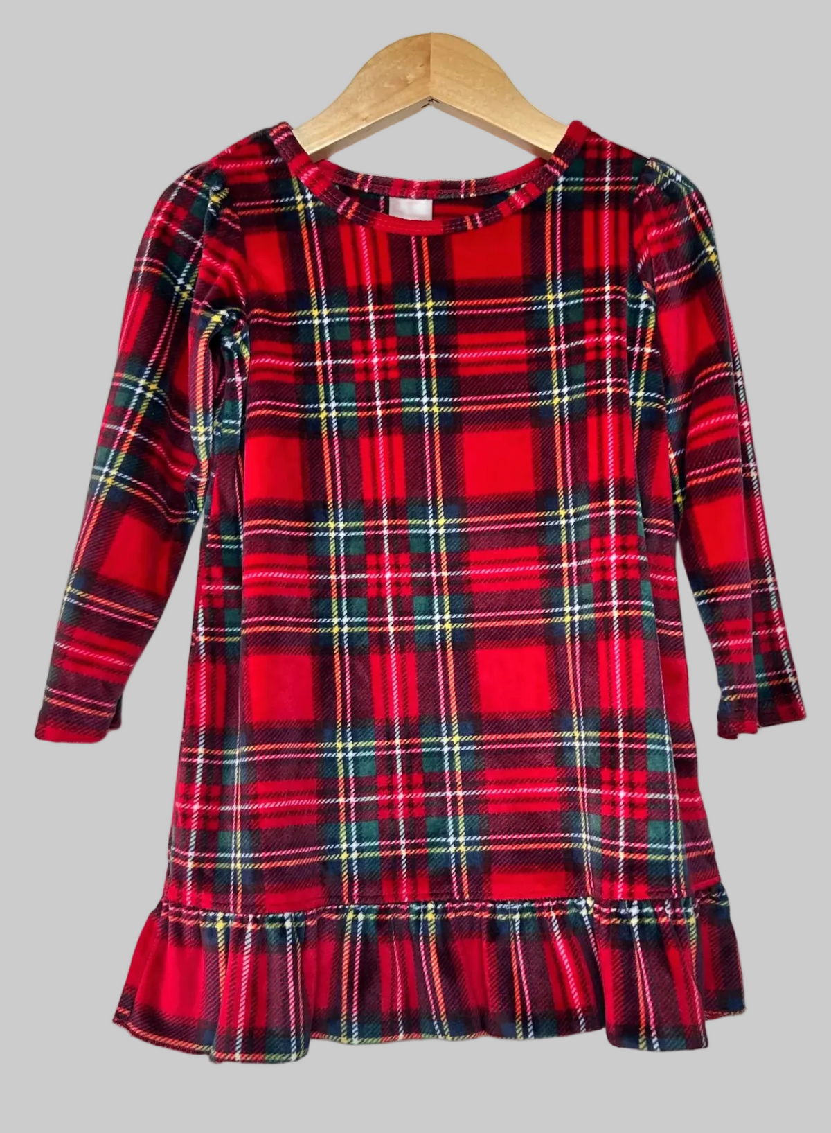 Children’s Place Plaid Nightgown 3T