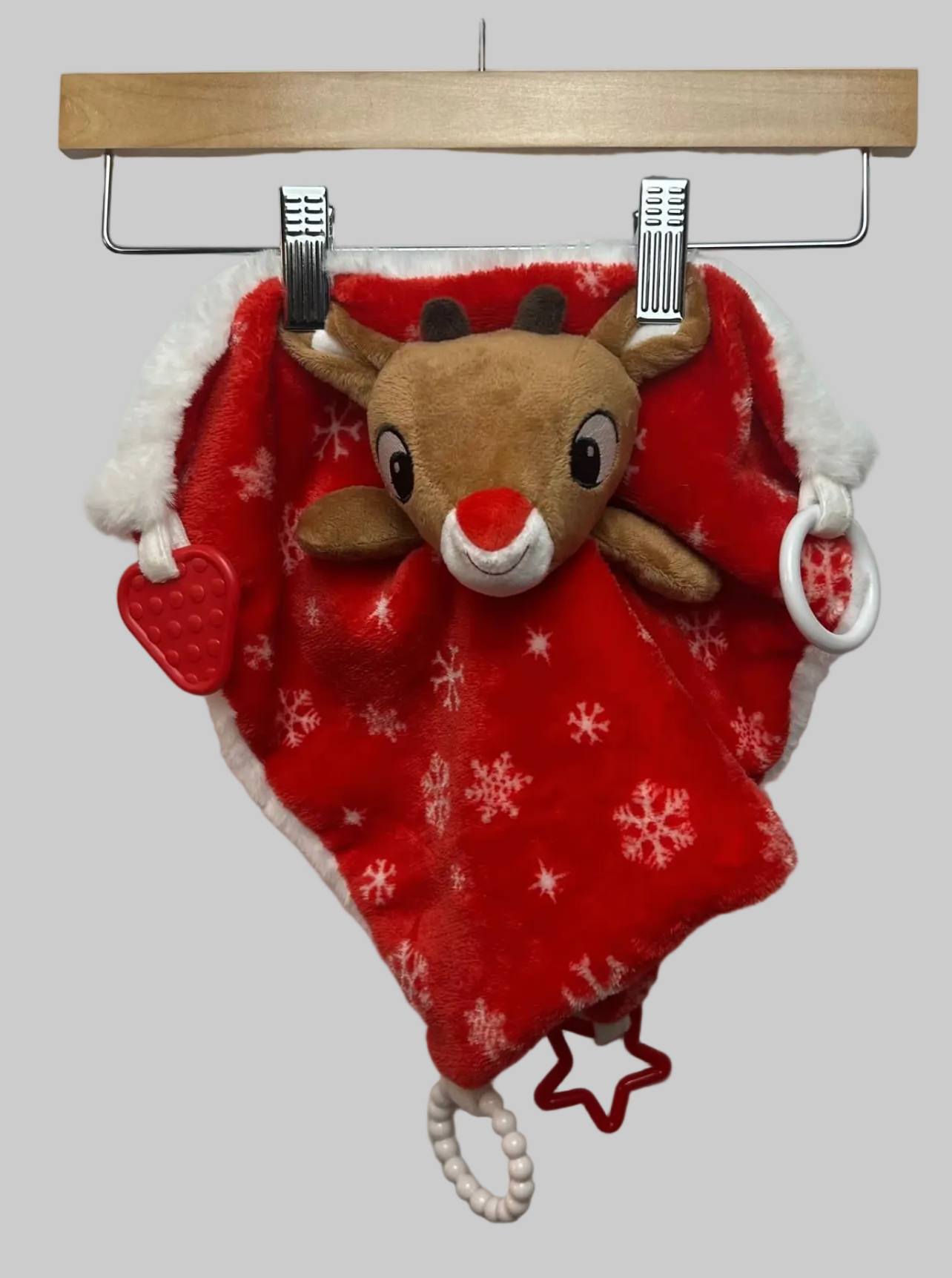 Rudolph Plush Security Blanket