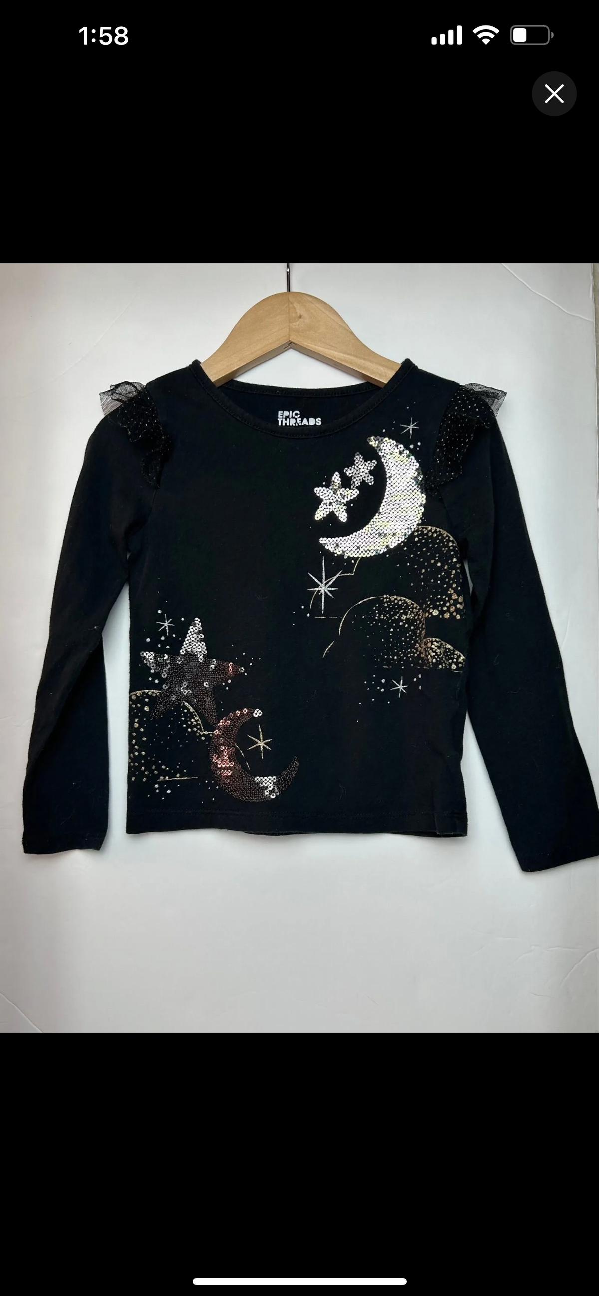 Epic Threads Black Moon Shirt 6