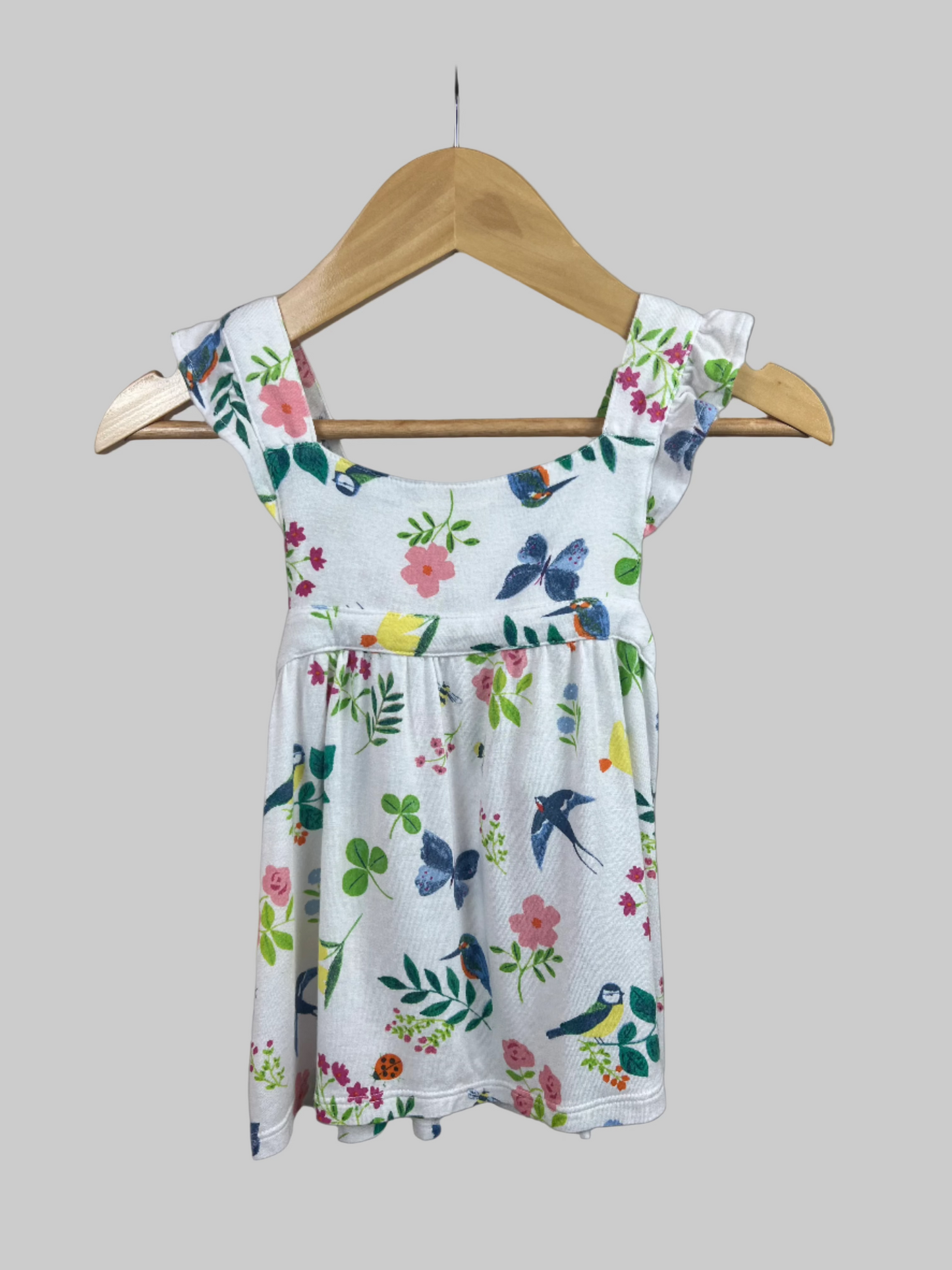 Angel Dear Butterfly Floral Sundress  6-12M