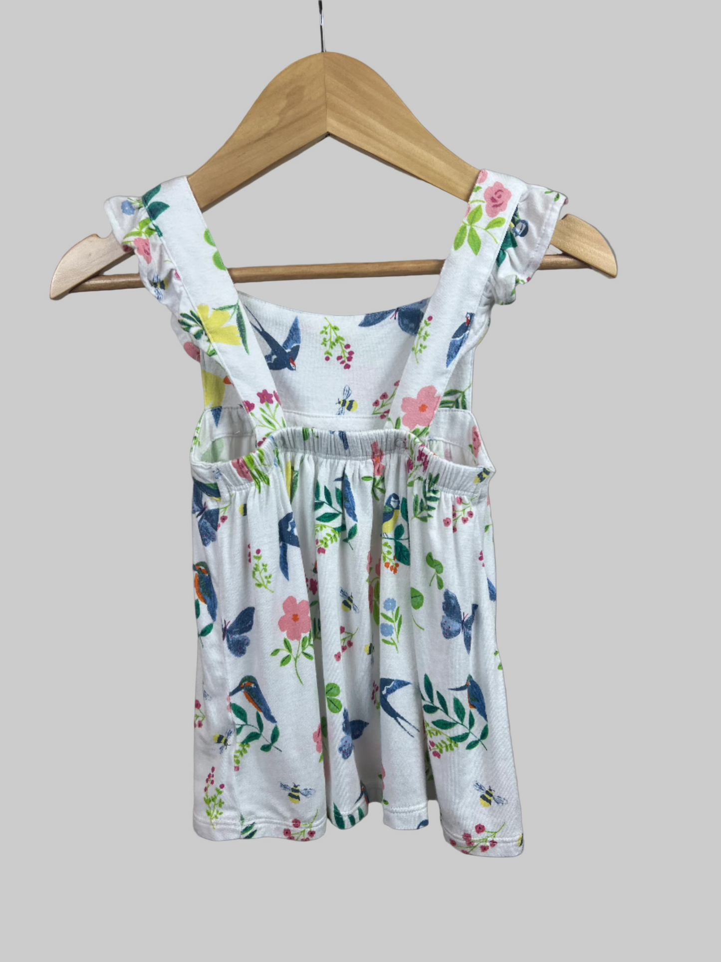 Angel Dear Butterfly Floral Sundress  6-12M