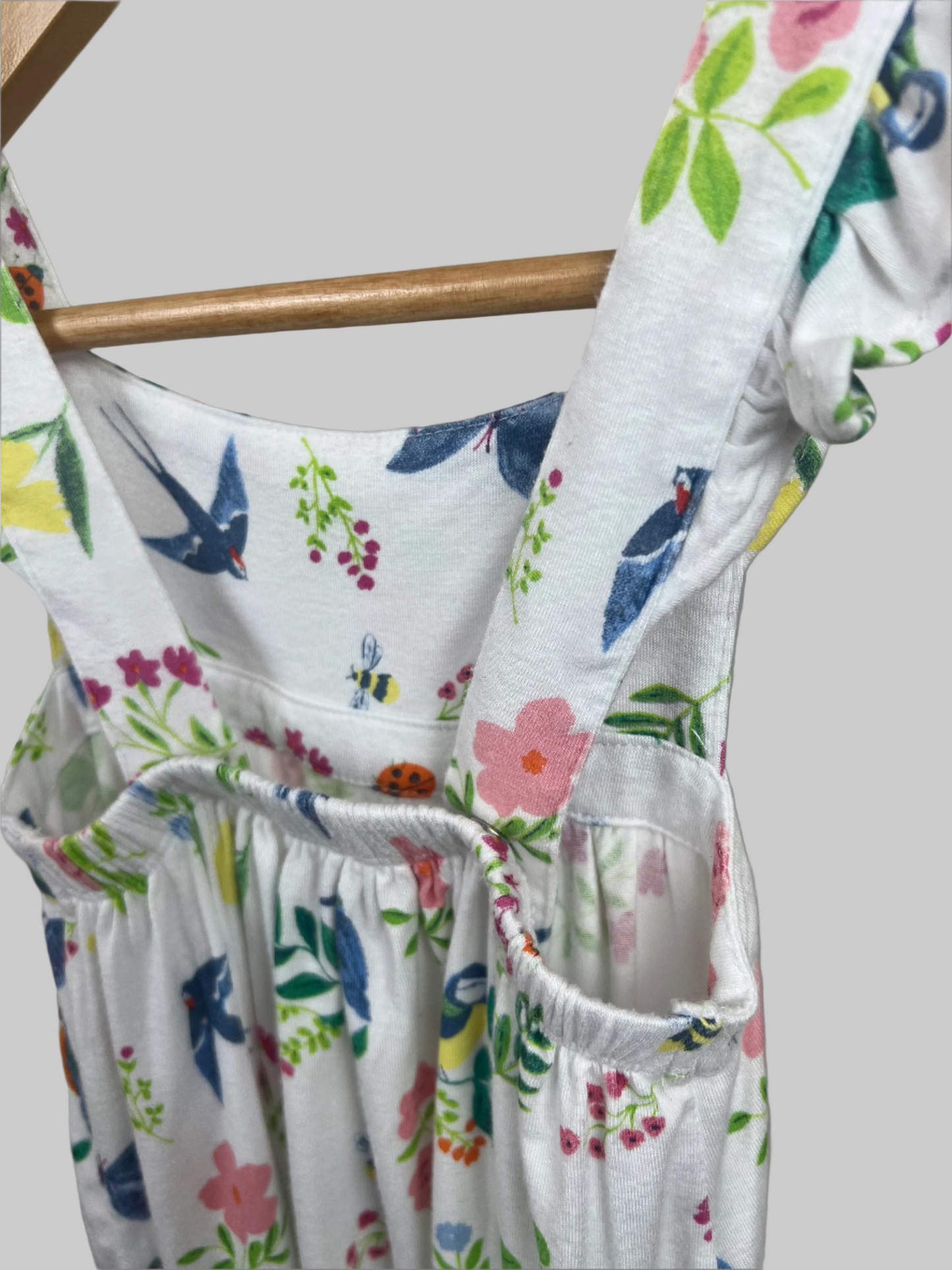 Angel Dear Butterfly Floral Sundress  6-12M