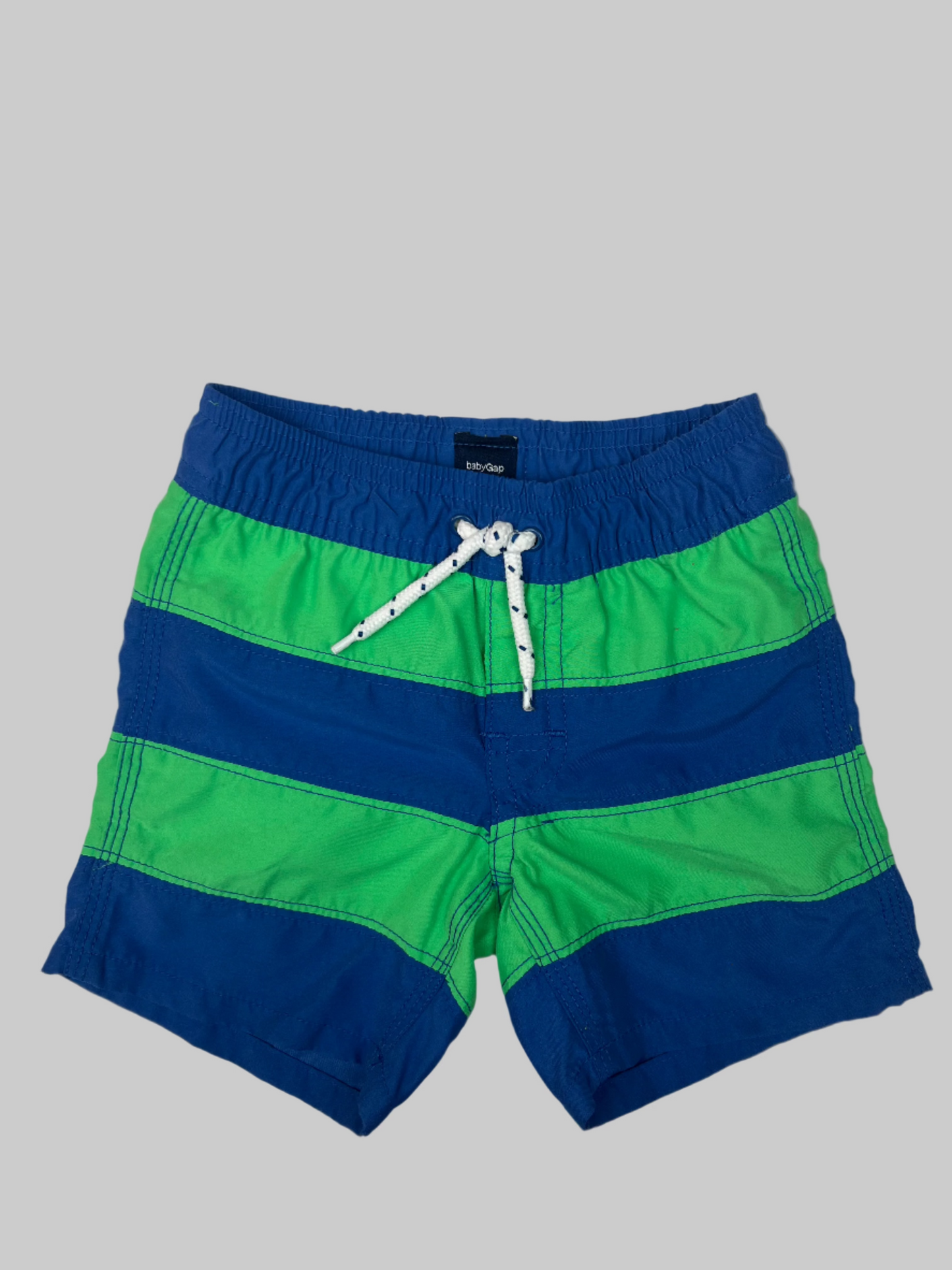 Baby Gap Striped Swim Trunks 6-12M