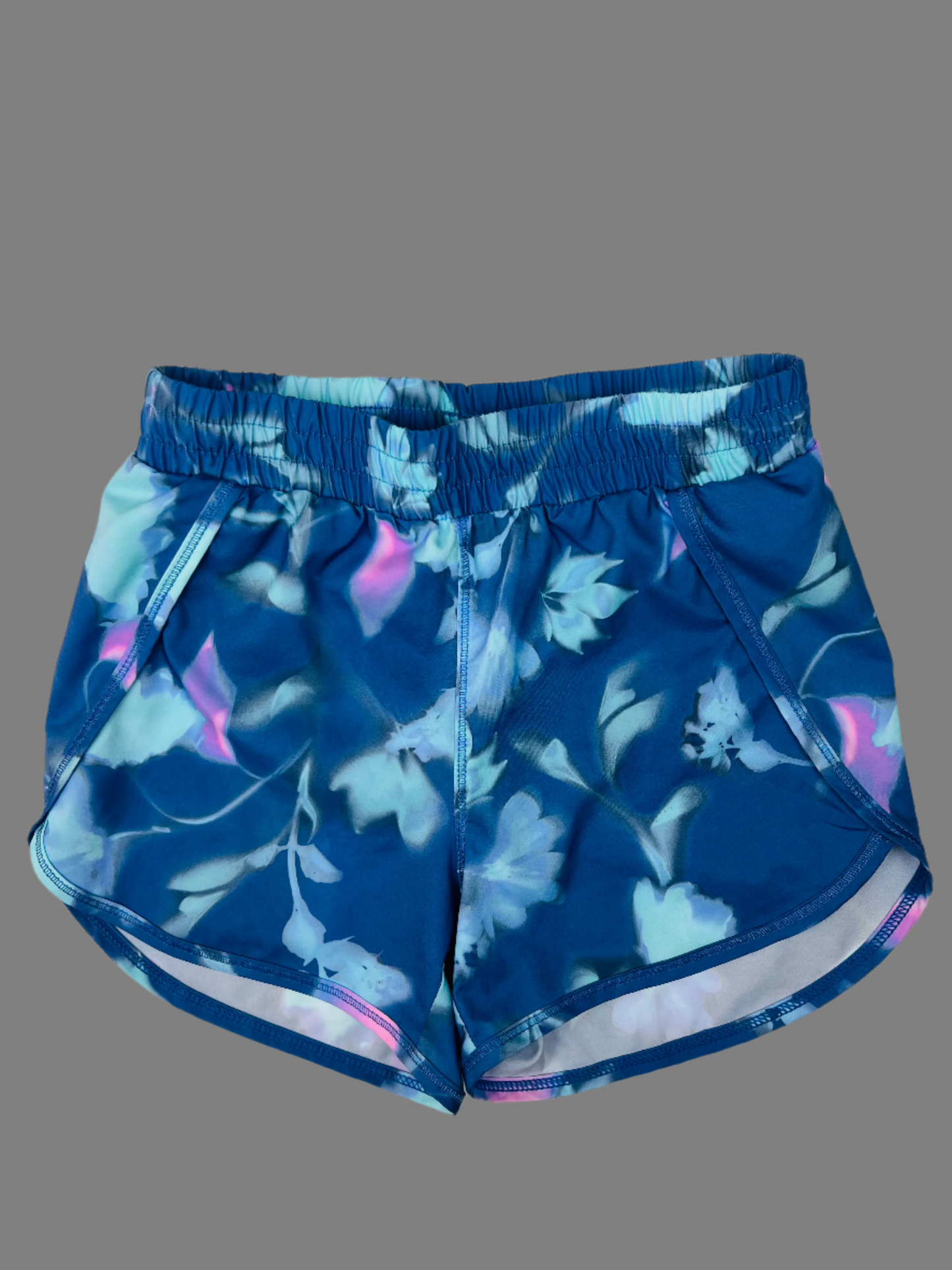 All in Motion Floral Athletic Shorts 6/6x