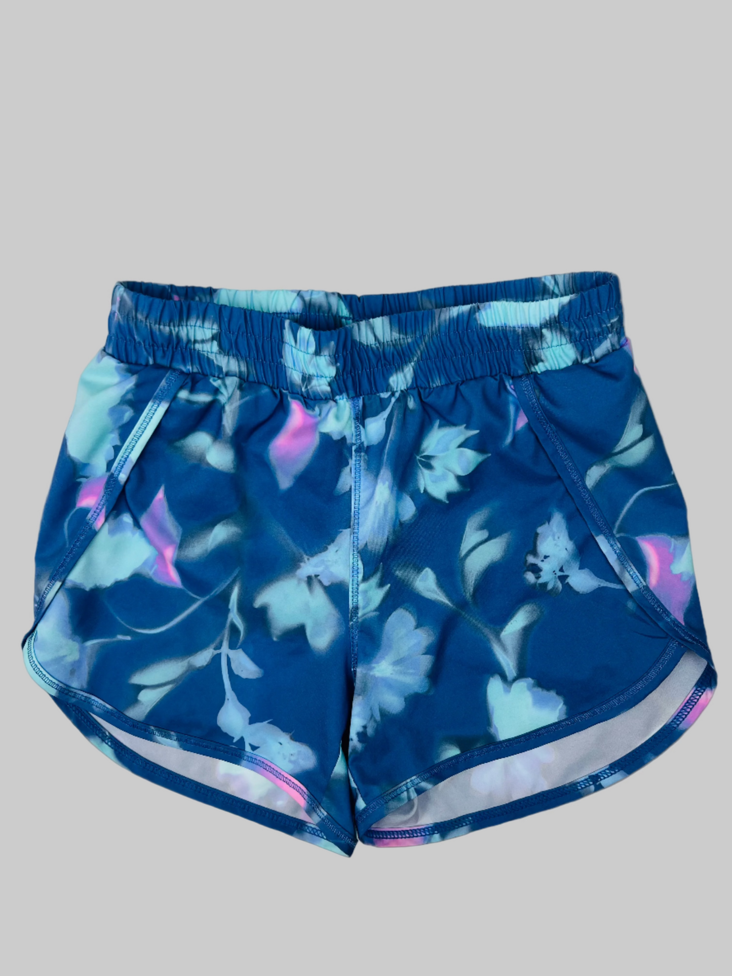 All in Motion Floral Athletic Shorts 6/6x