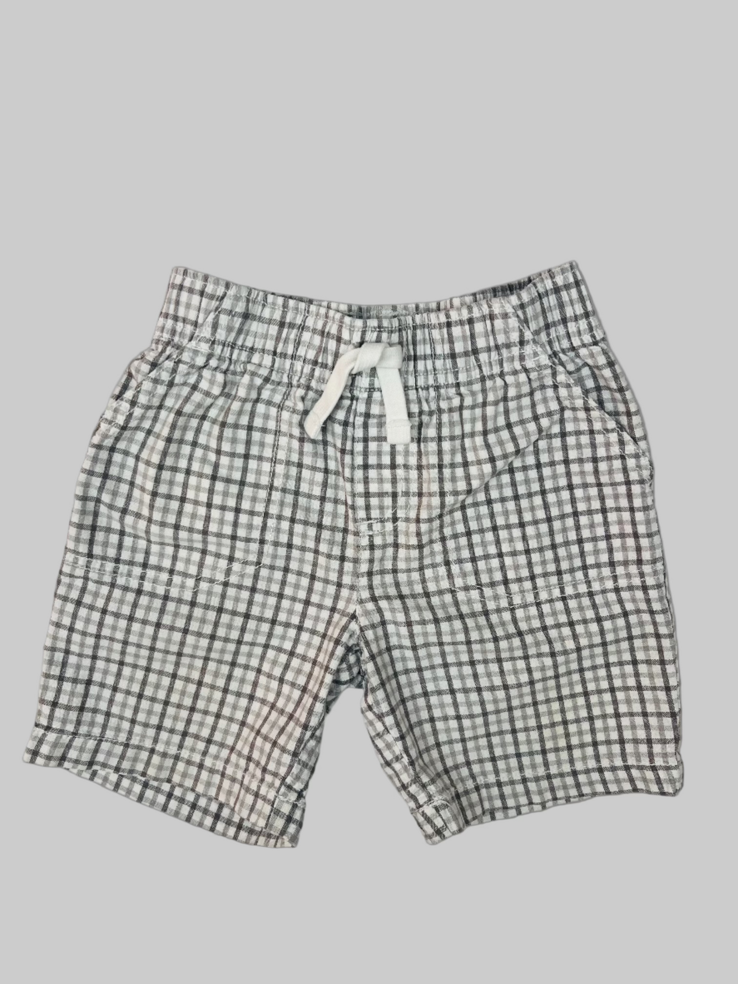 Jumping Bean Grey Plaid Shorts 3T