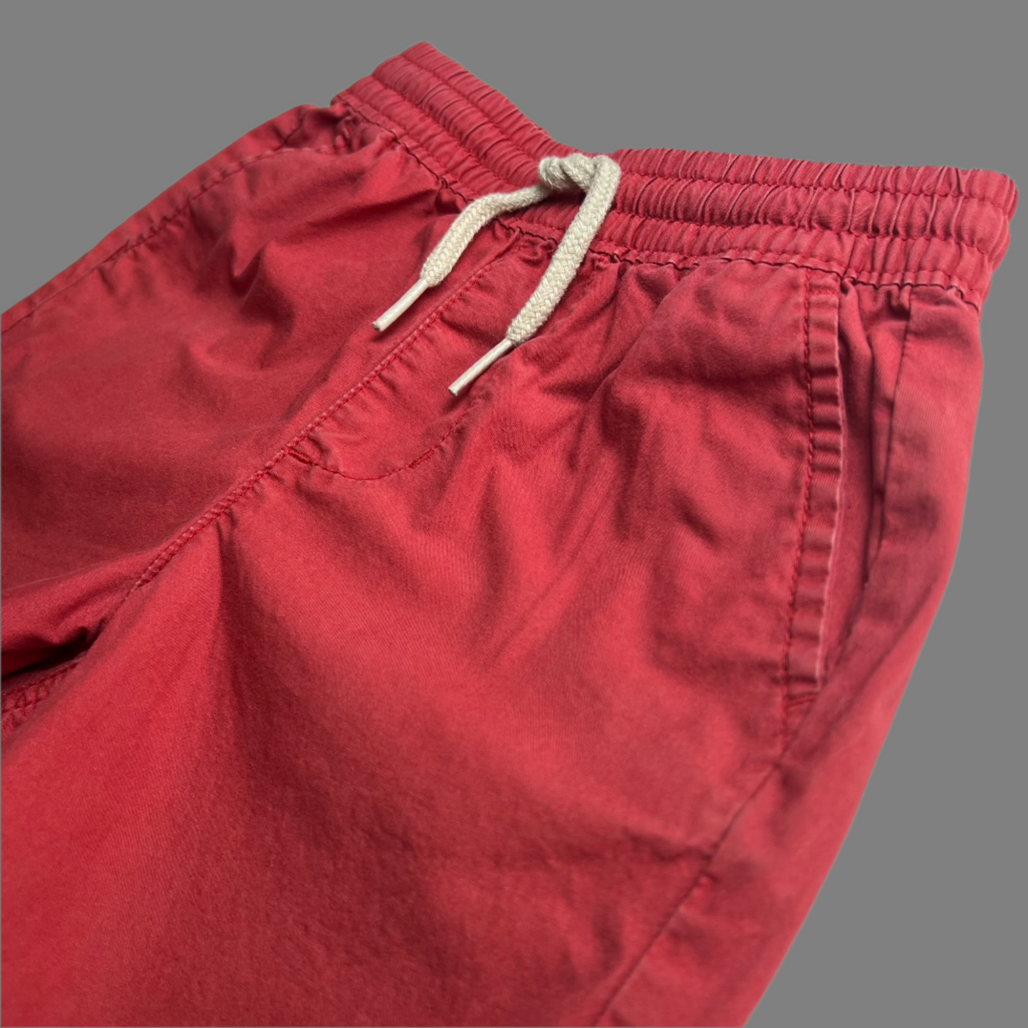 Old Navy Red Drawstring Shorts 3T