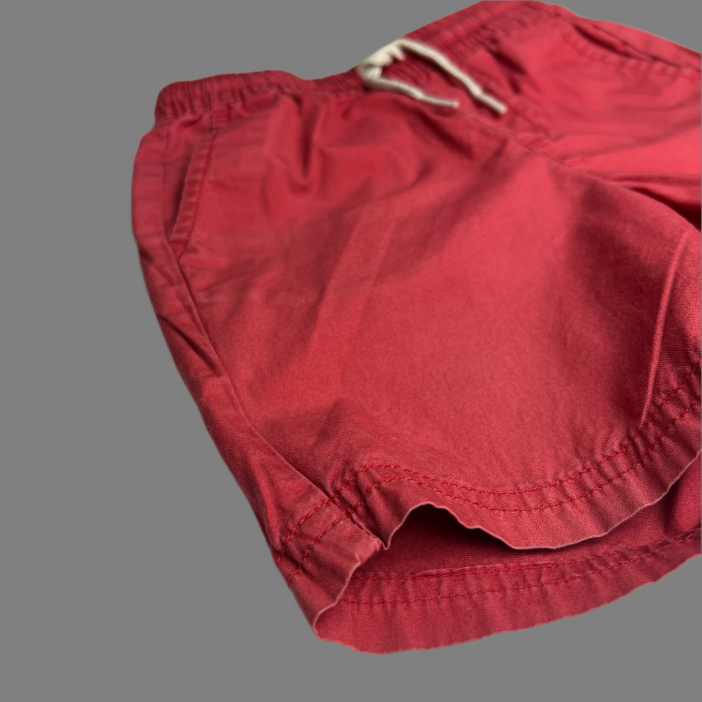 Old Navy Red Drawstring Shorts 3T