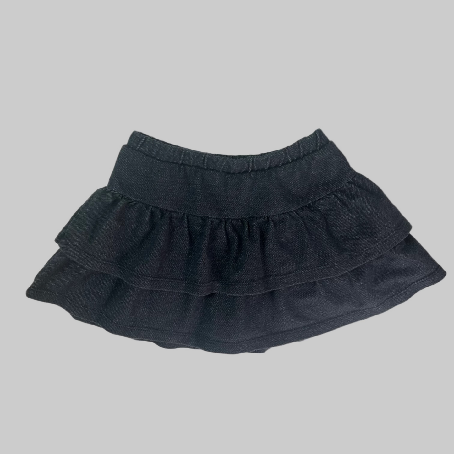 Jumping Beans Black Ruffle Skort-5T
