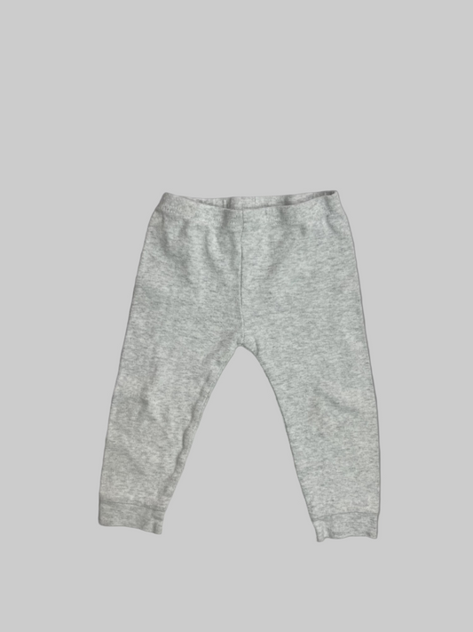 The Peanutshell Light Gray Pants 24M