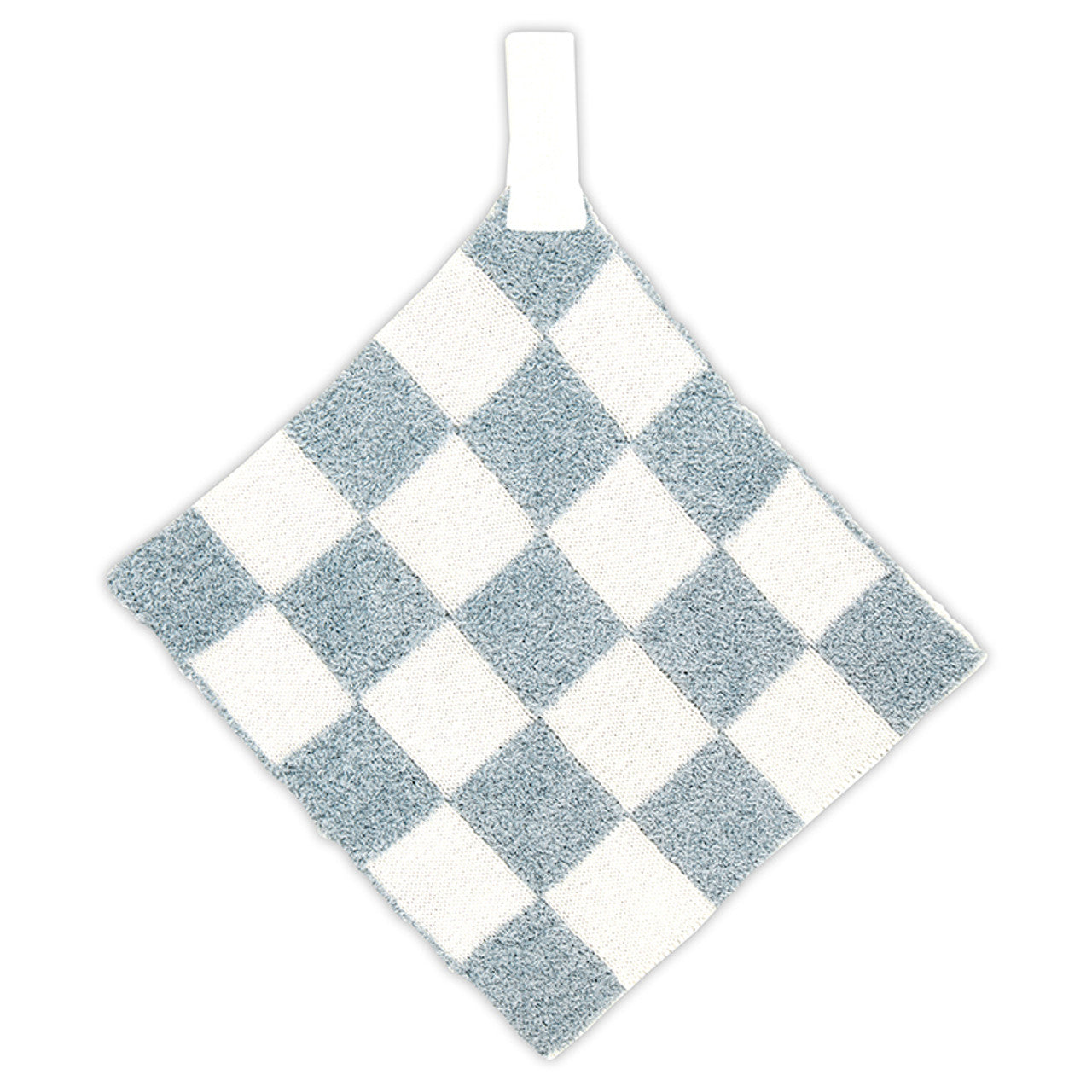 Plush Pacifier Blankie - Checkerboard
