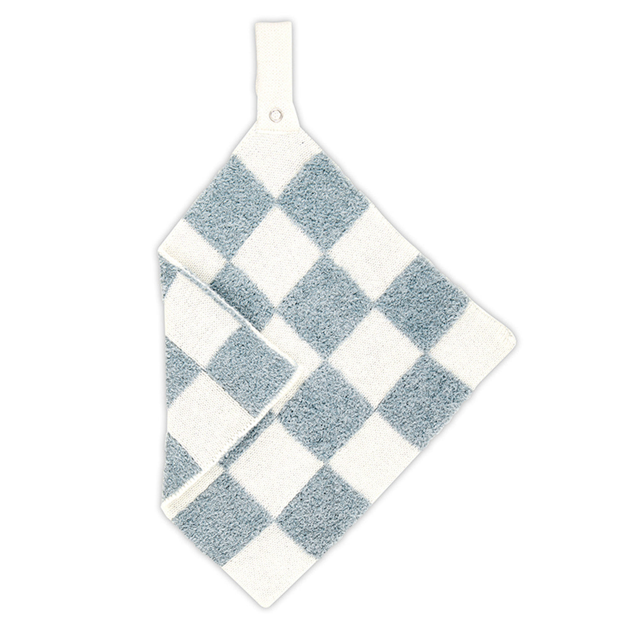 Plush Pacifier Blankie - Checkerboard