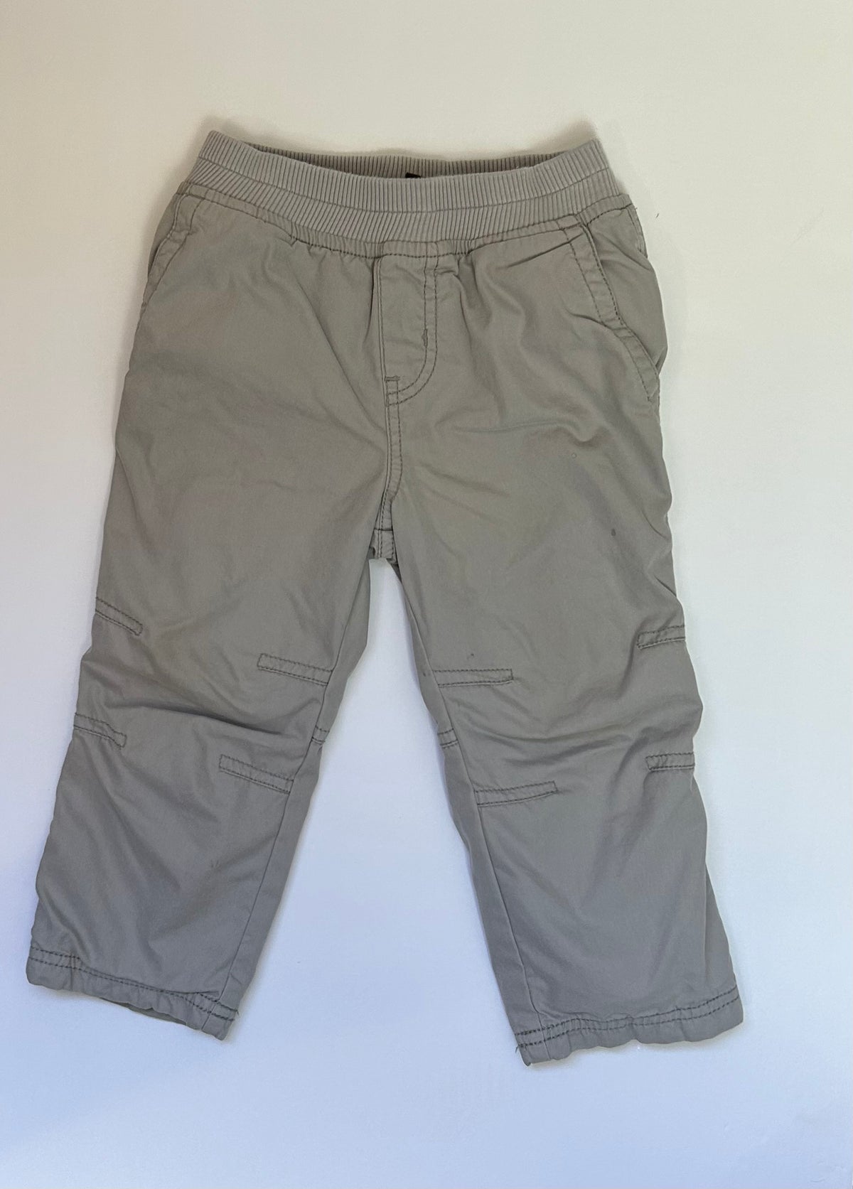 Tea Gray Cargo Pants 2T