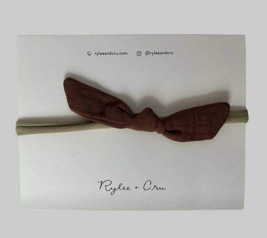 Rylee + Cru Amber Little Knot Headband NWT