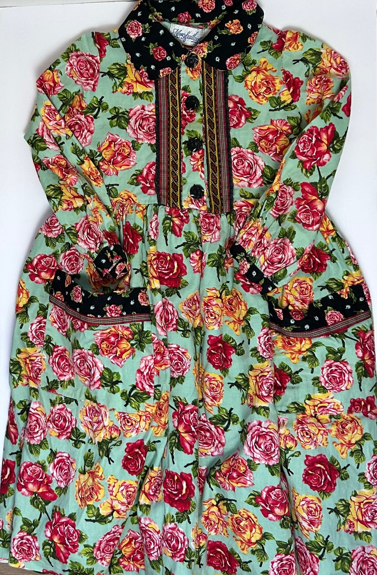 Mousefeathers Floral Dress 6x