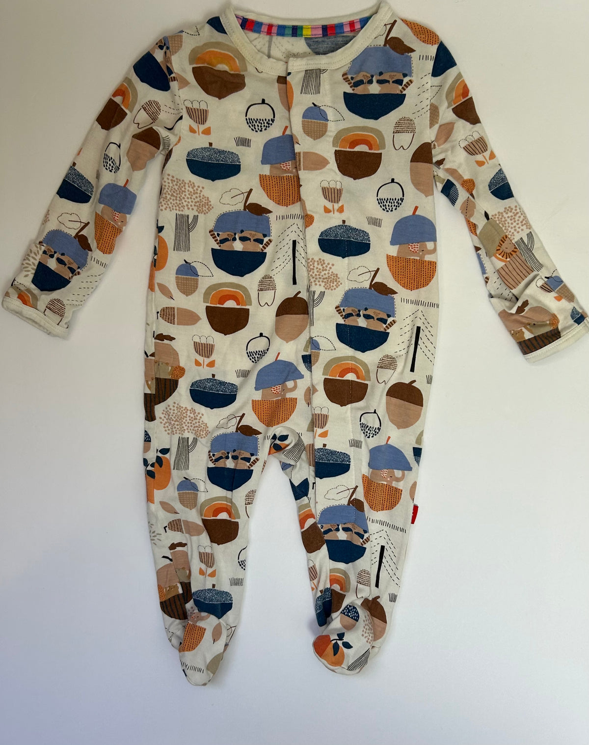 Magnetic Me Acorn Footie 0-3M