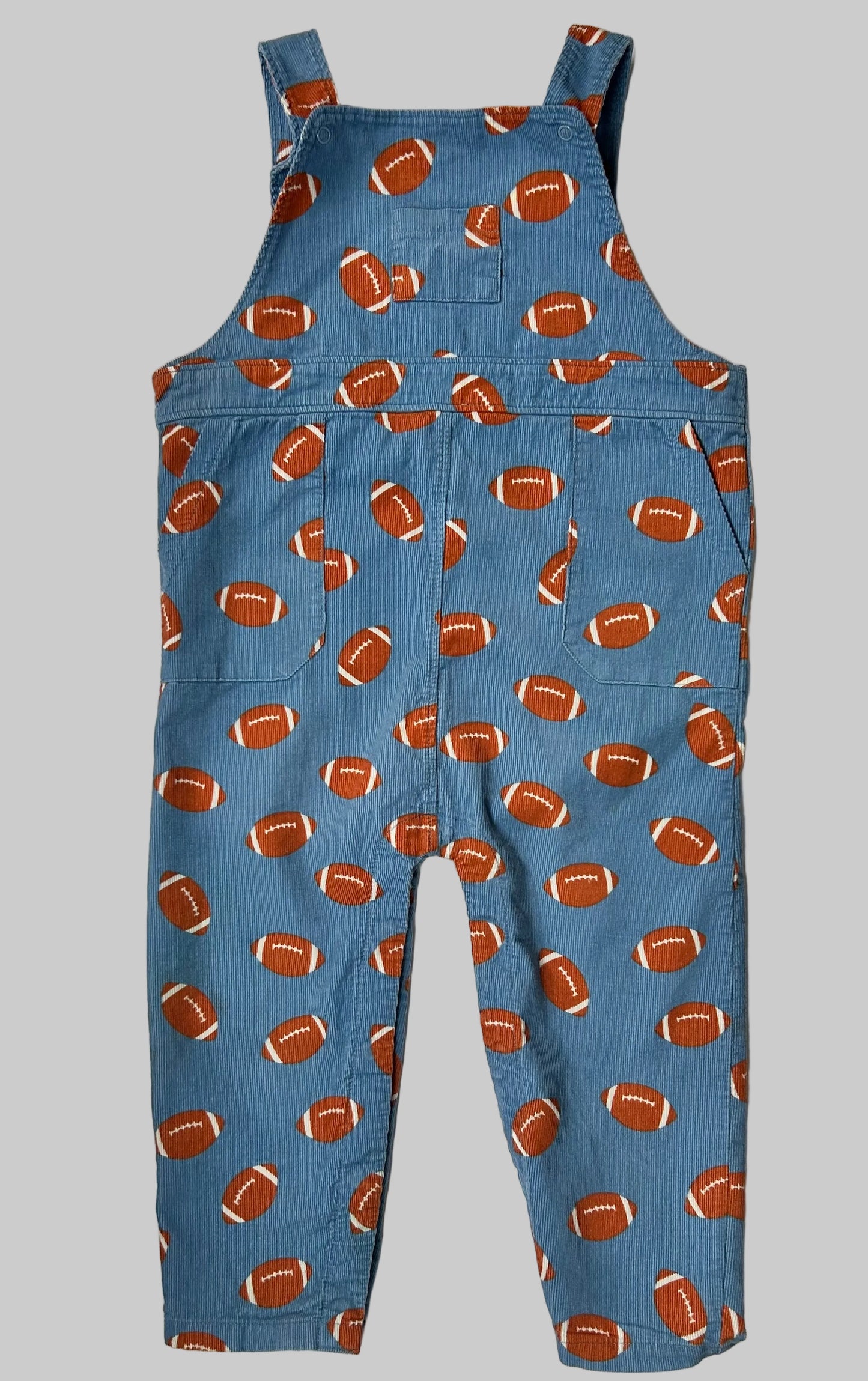 Angel Dear Blue Football Overalls 18-24M