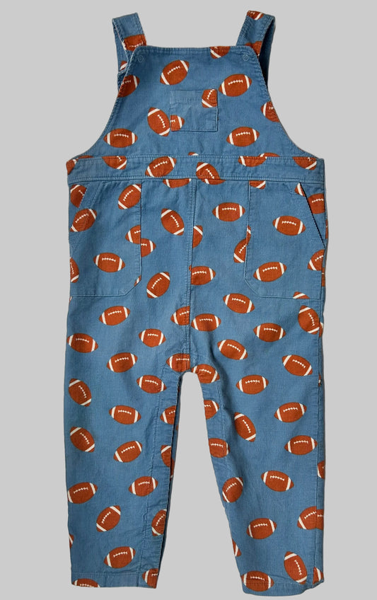 Angel Dear Blue Football Overalls 18-24M