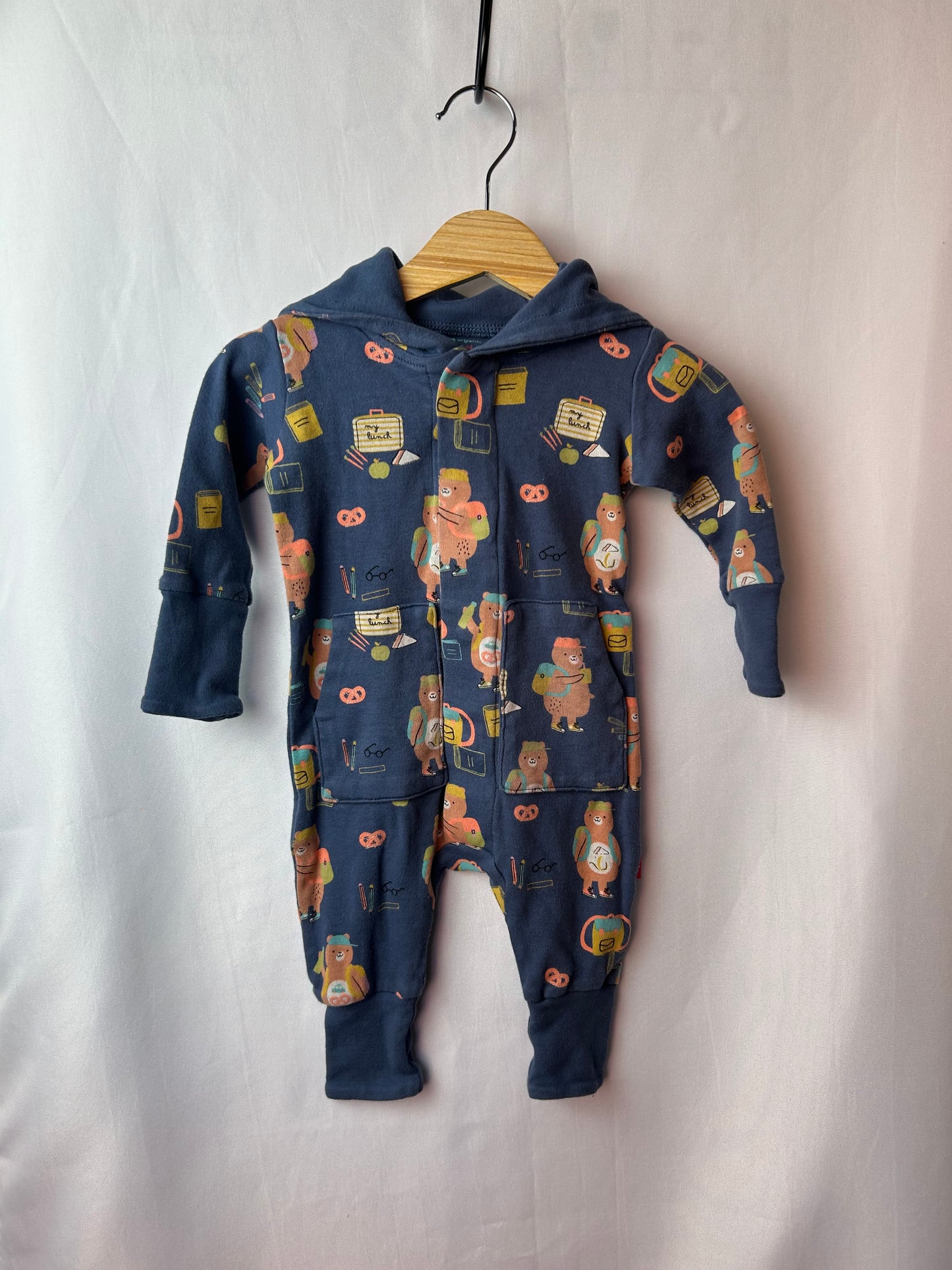 Magnetic Me Blue Bear Jumper 0-3M
