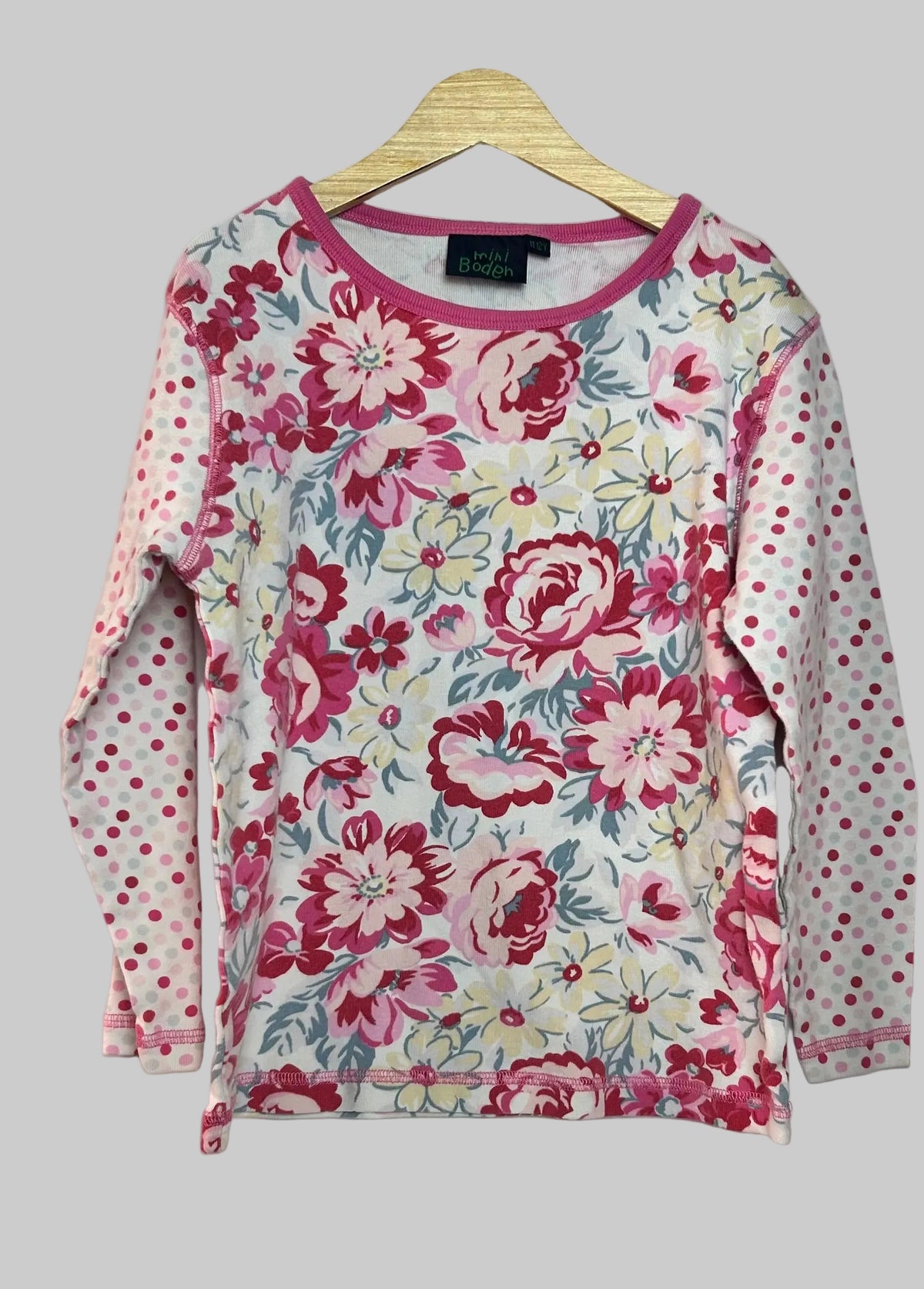 Mini Boden Floral Shirt 11-12Y