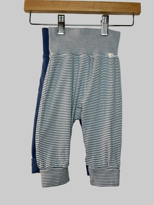 H & M 2pk soft waist pants 6M
