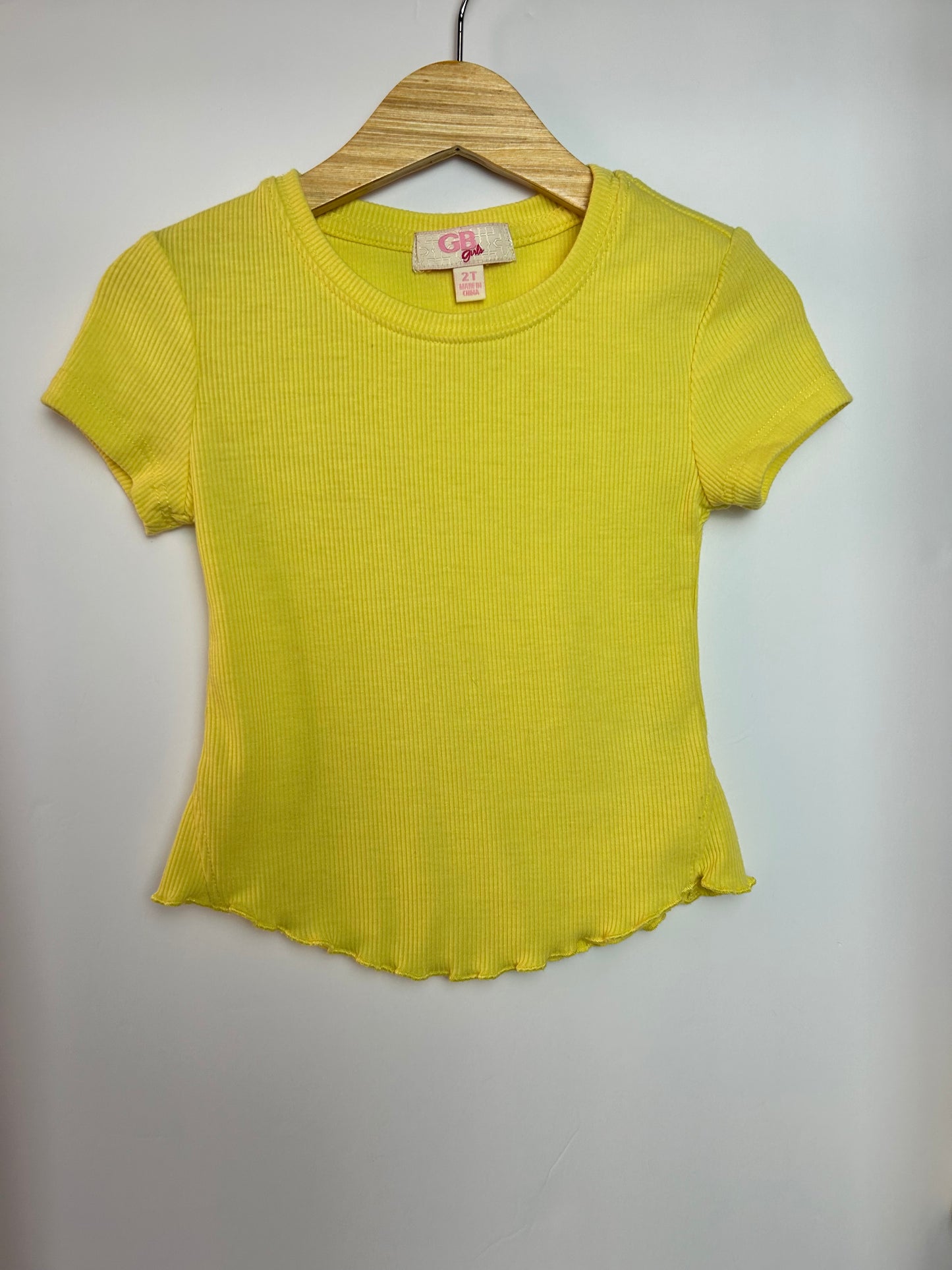 GB Girls Yellow Top 2T
