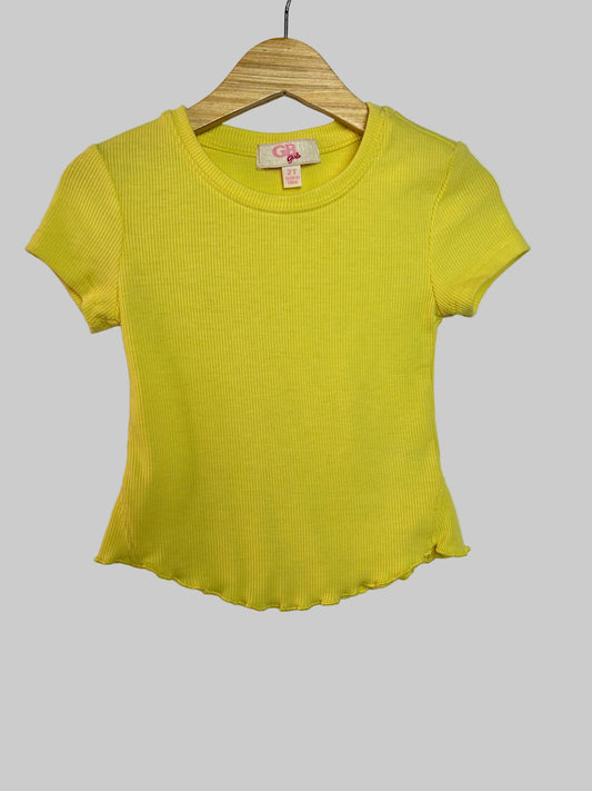GB Girls Yellow Top 2T