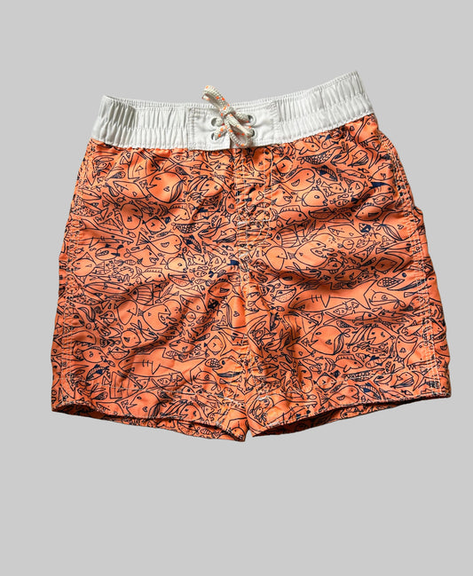Baby Gap Orange Swim Trunks 3T