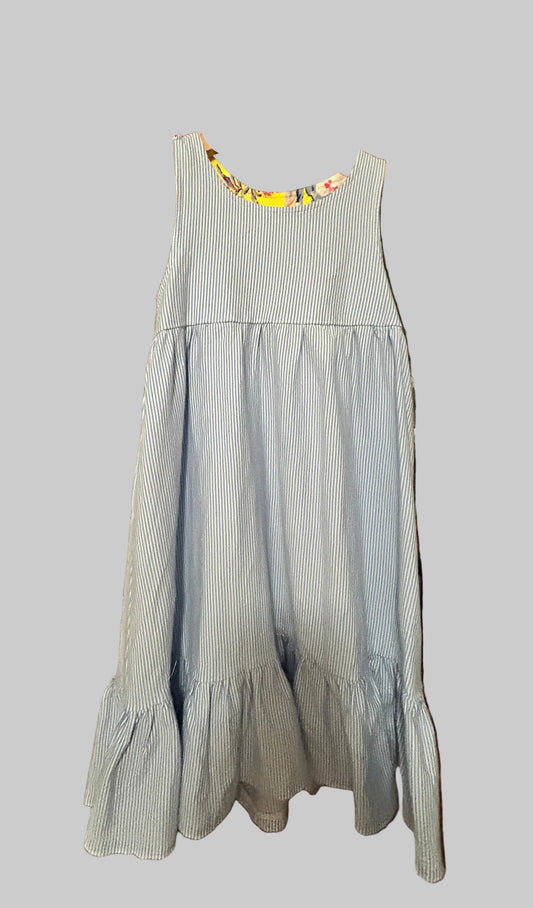 Joules Blue Striped Dress 7